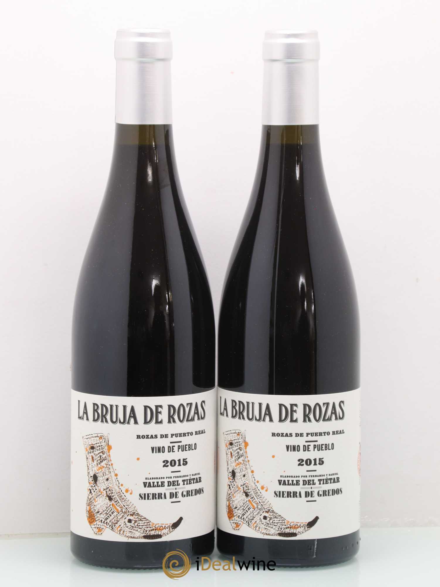 Vinos de Madrid DO Comando G La Bruja de Rozas 2015 - Lot de 2 bouteilles - 0