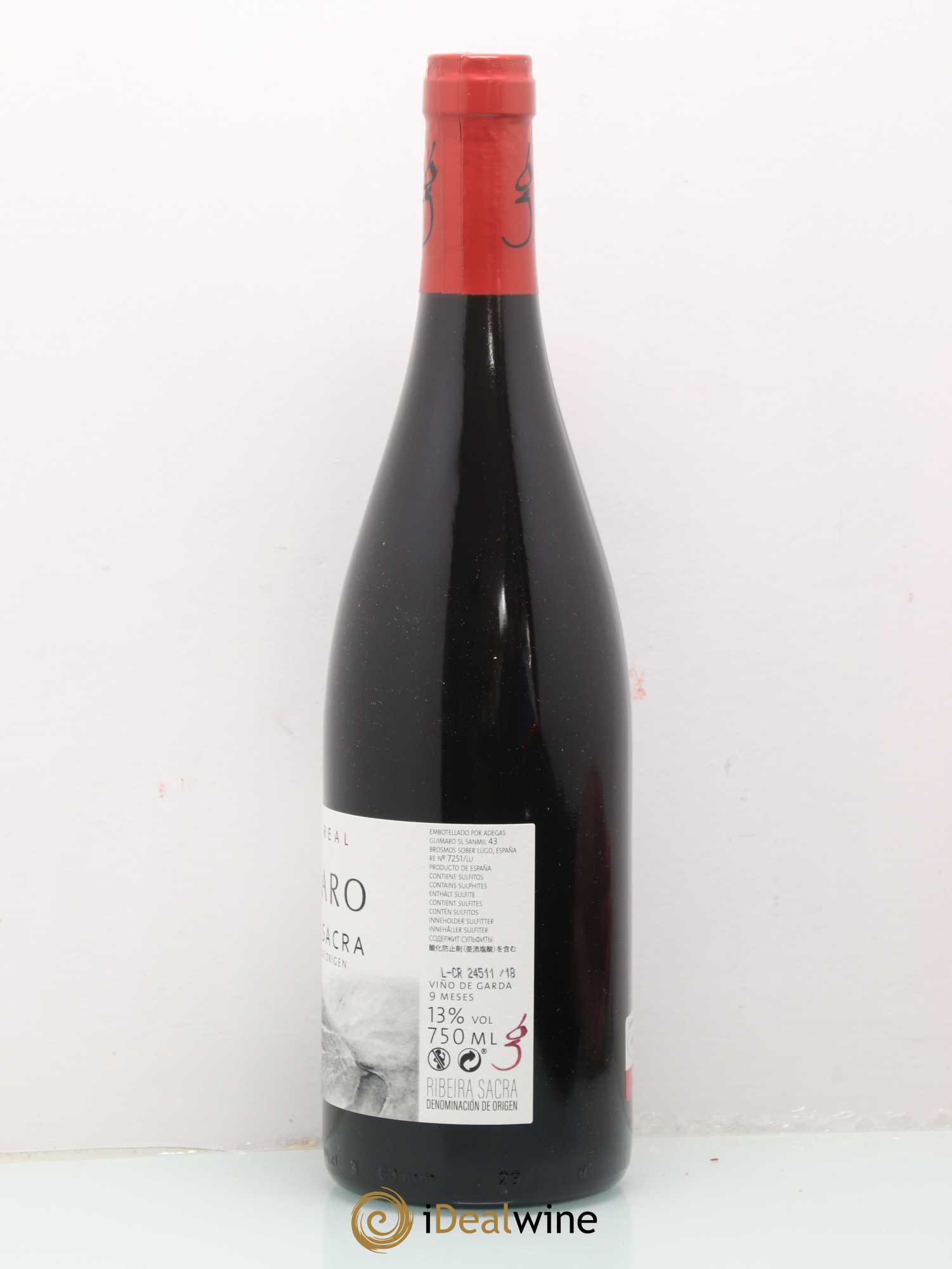 Espagne DO Ribeira Sacra RiGuimaro Camino Real 2018 - Lot de 1 bouteille - 1