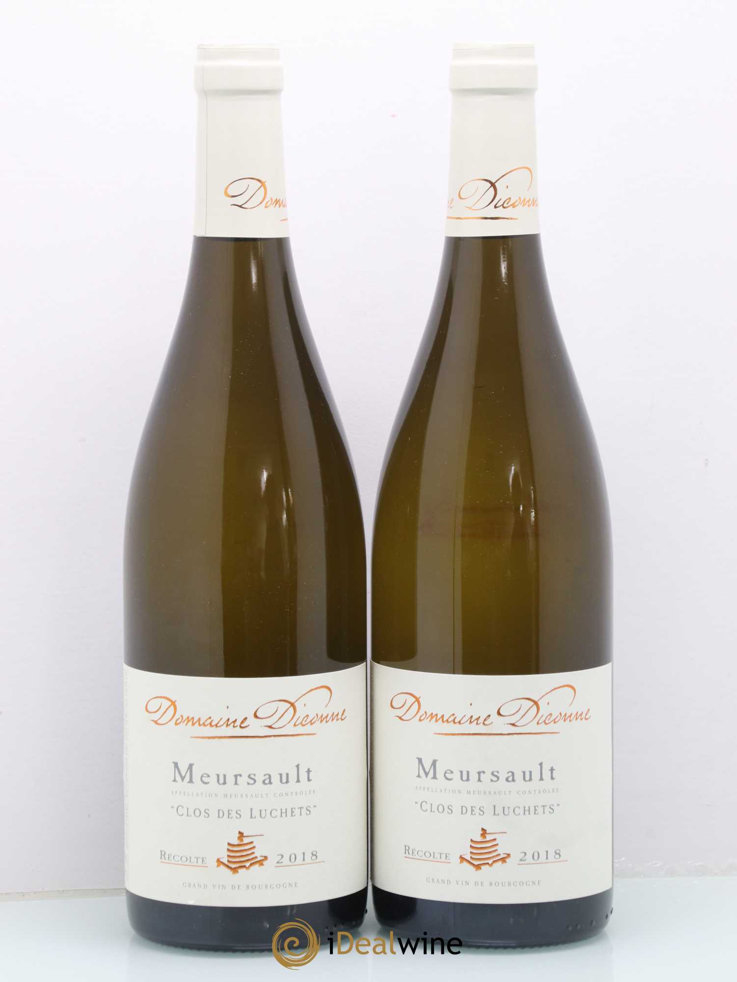 Meursault Clos des Luchets Domaine Diconne (sans prix de réserve) 2018 - Posten von 2 Flaschen - 0