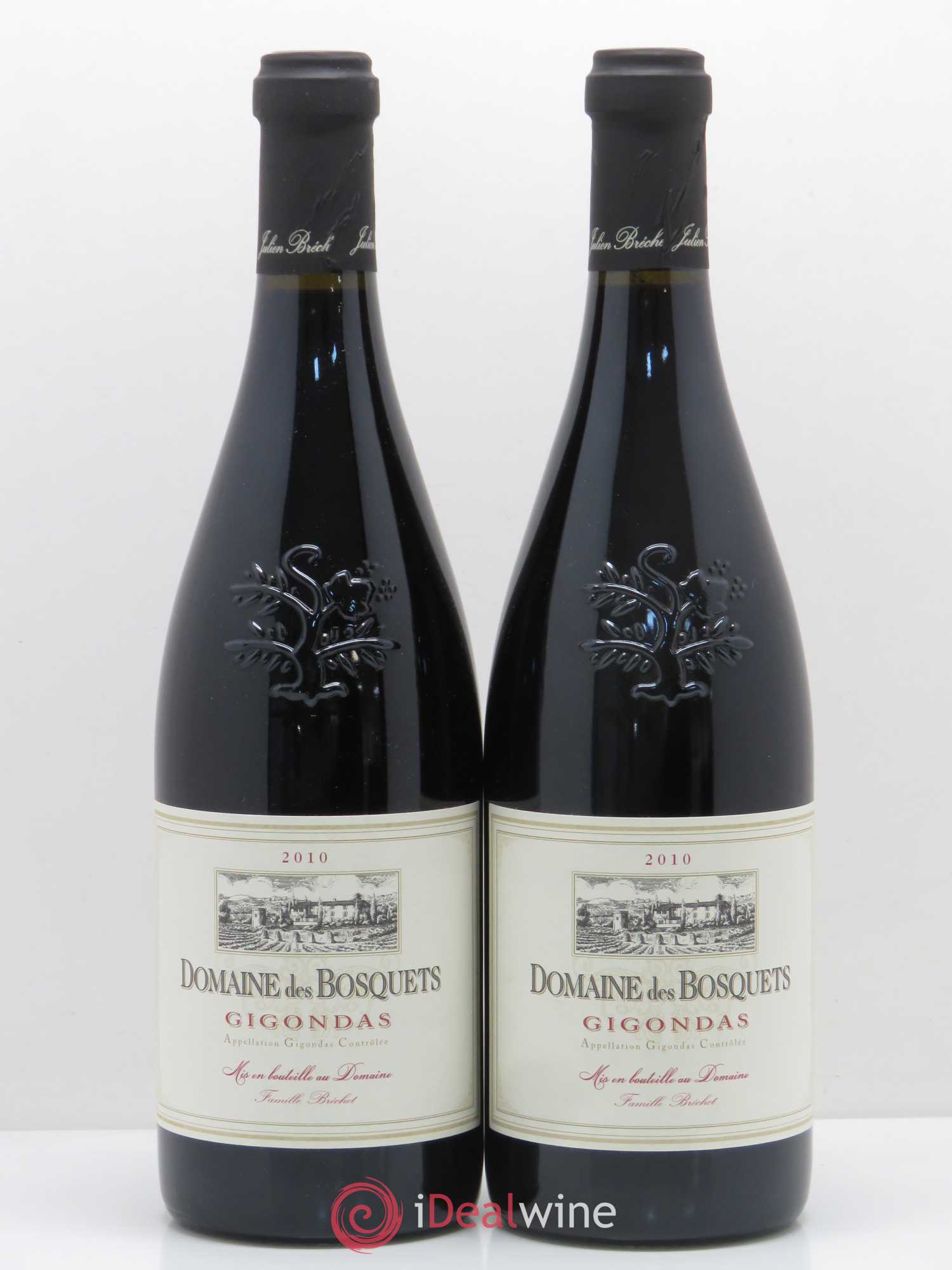 Gigondas Domaine des Bosquets 2010 - Lot de 2 bouteilles - 0