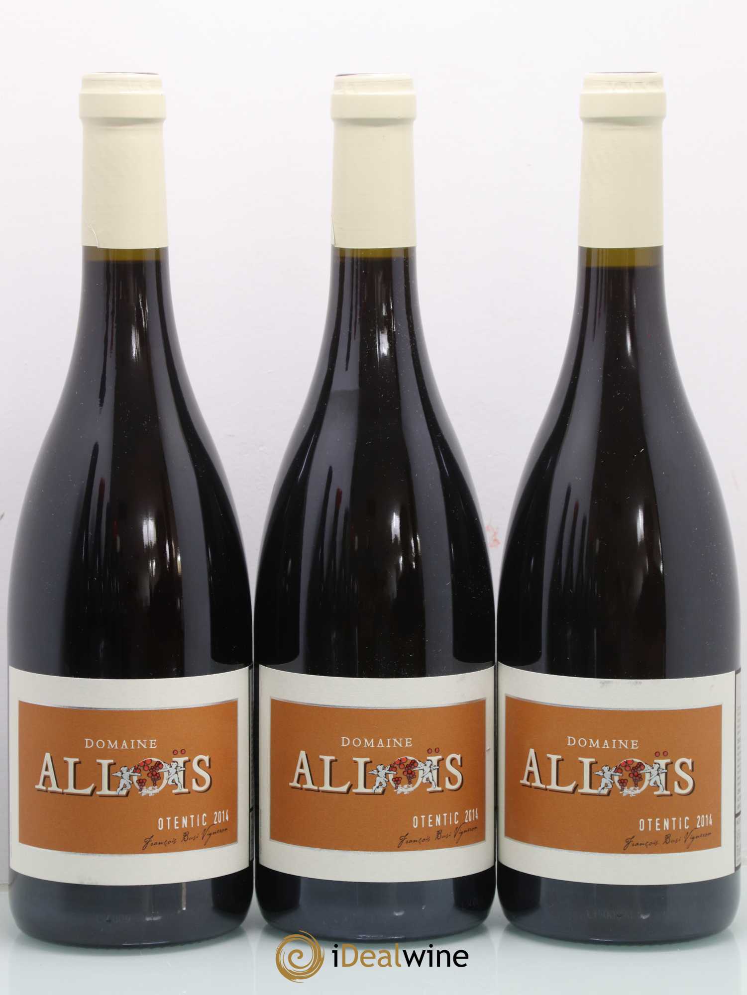 Ventoux Otentic Domaine Alloïs (sans prix de réserve) 2014 - Lot de 3 bouteilles - 0