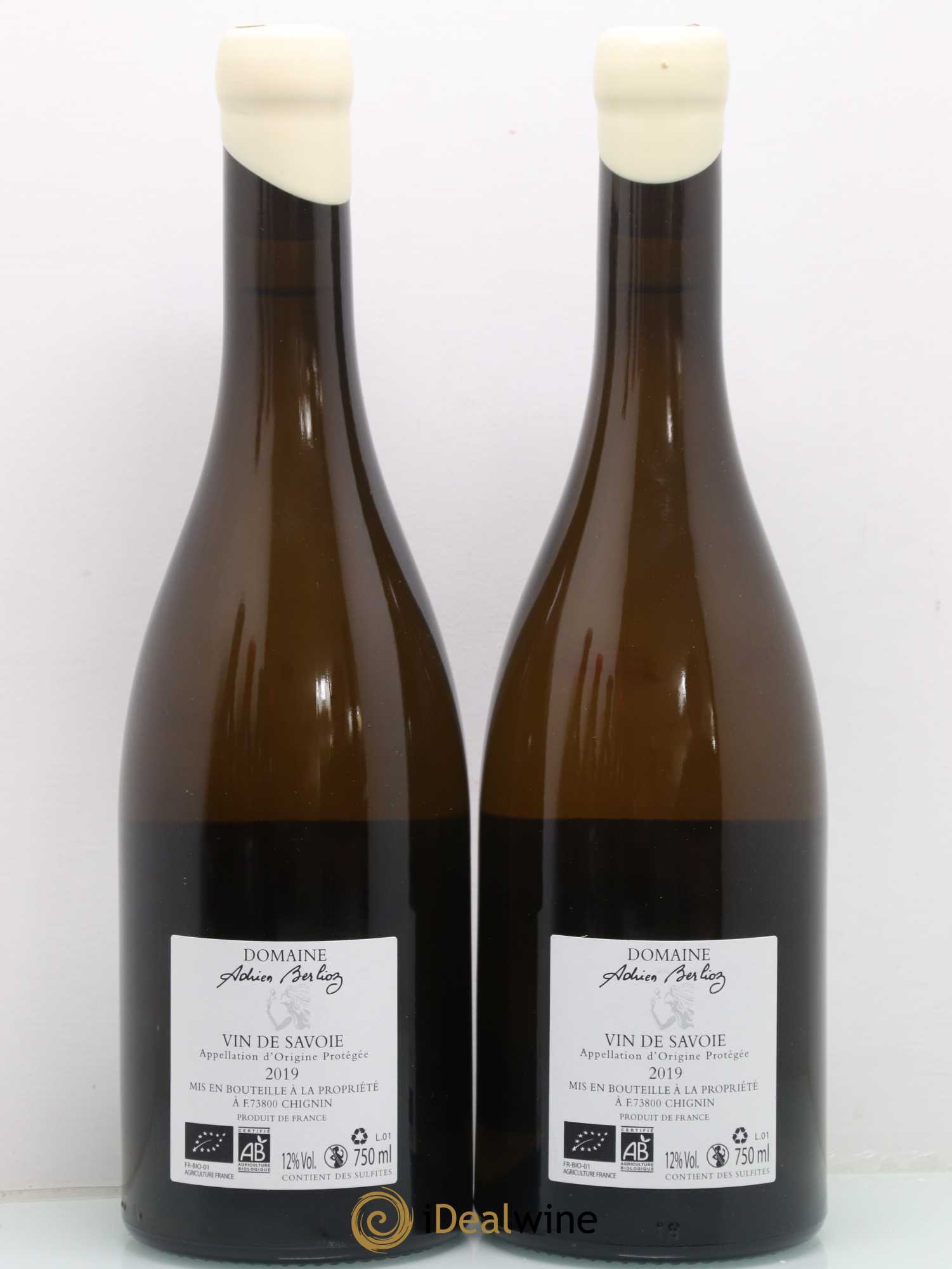 Vin de Savoie Chignin Cuvée des Gueux Adrien Berlioz 2019 - Posten von 2 Flaschen - 1