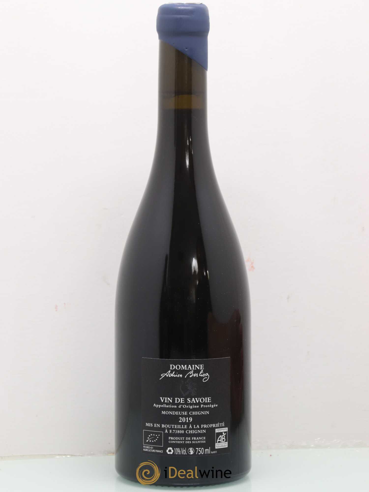 Vin de Savoie Mondeuse Rosa Adrien Berlioz 2019 - Lot de 1 bouteille - 1