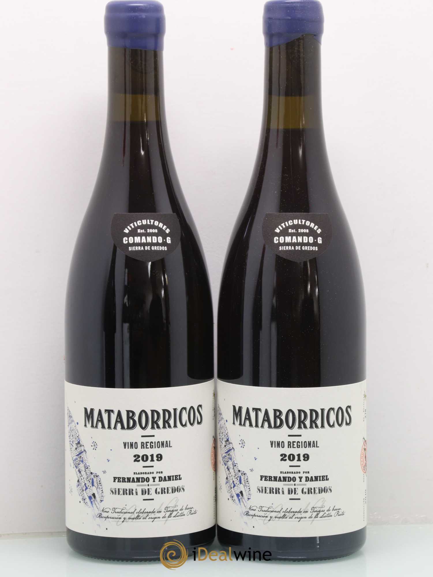 Espagne Vinos de Madrid Mataboricos Comando G 2019 - Posten von 2 Flaschen - 0