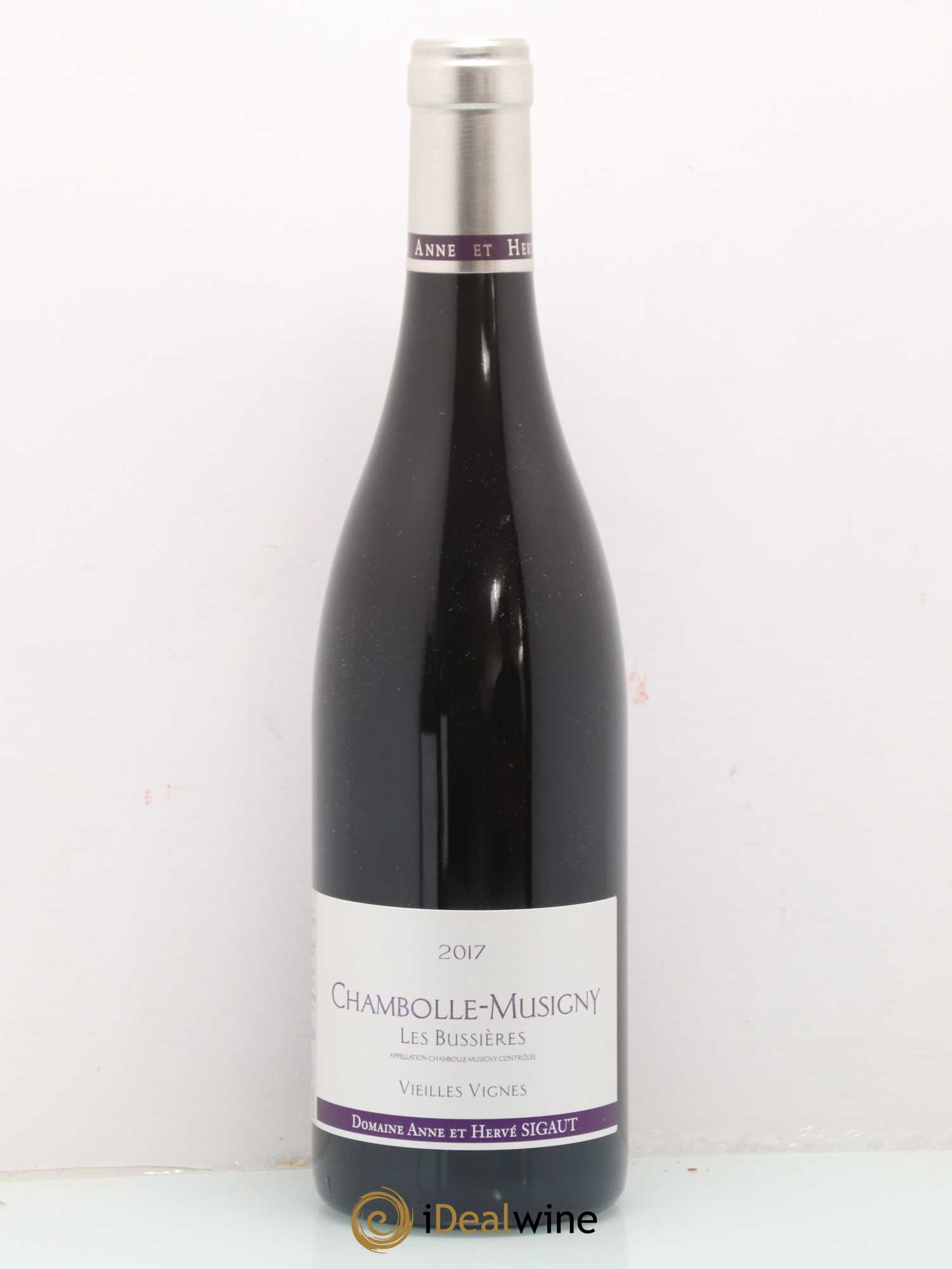 Chambolle-Musigny Les Bussières Vieilles Vignes Anne et Hervé Sigaut (Domaine) 2017 - Lot de 1 bouteille - 0