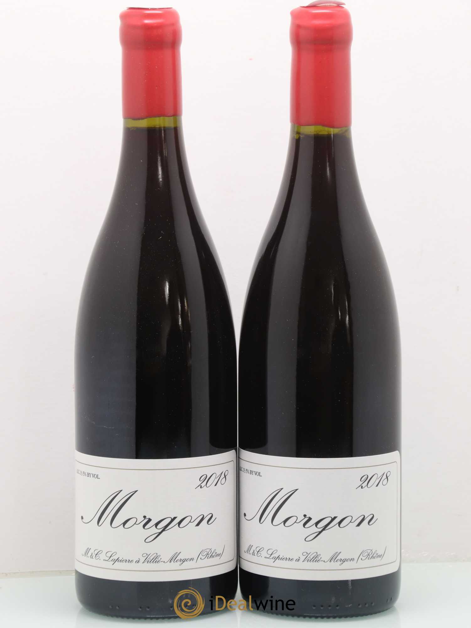 Morgon Marcel Lapierre (Domaine) (sans prix de réserve) 2018 - Lot de 2 bouteilles - 0
