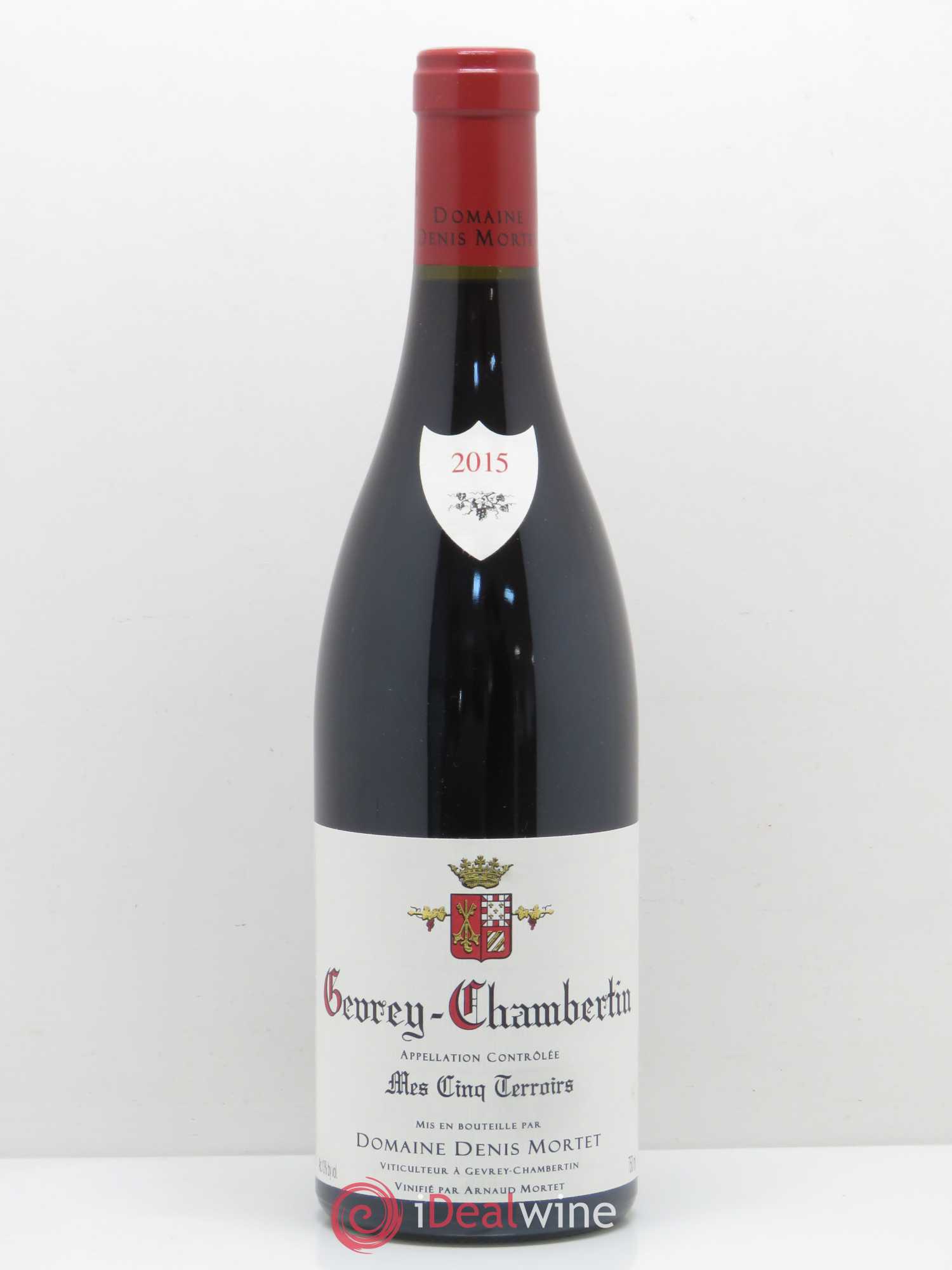 Gevrey-Chambertin Mes Cinq Terroirs Denis Mortet (Domaine) (sans prix de réserve) 2015 - Lot de 1 bouteille - 0