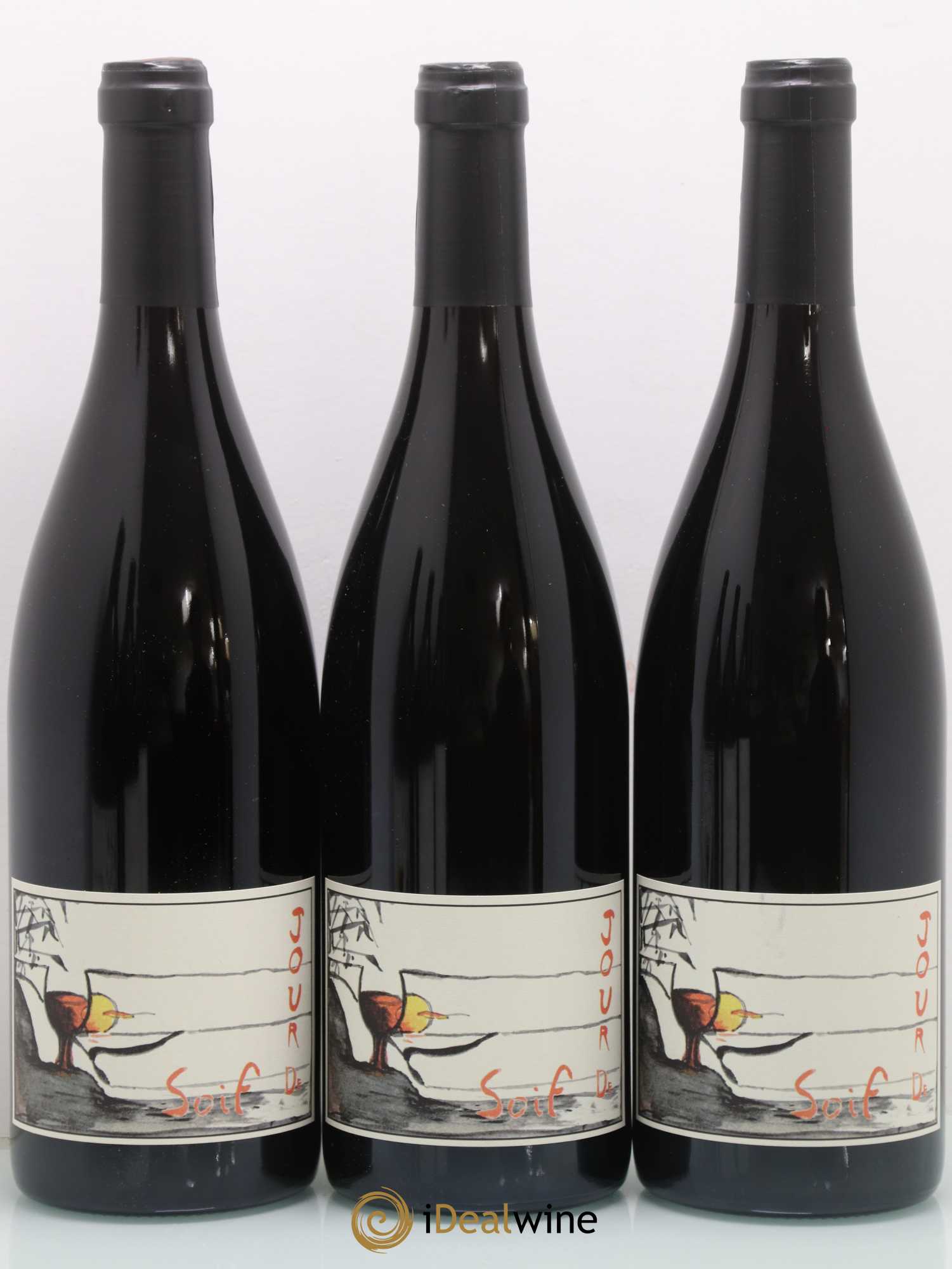 Bourgueil Jour de Soif Domaine du Bel Air (sans prix de réserve) 2019 - Lot de 3 bouteilles - 0