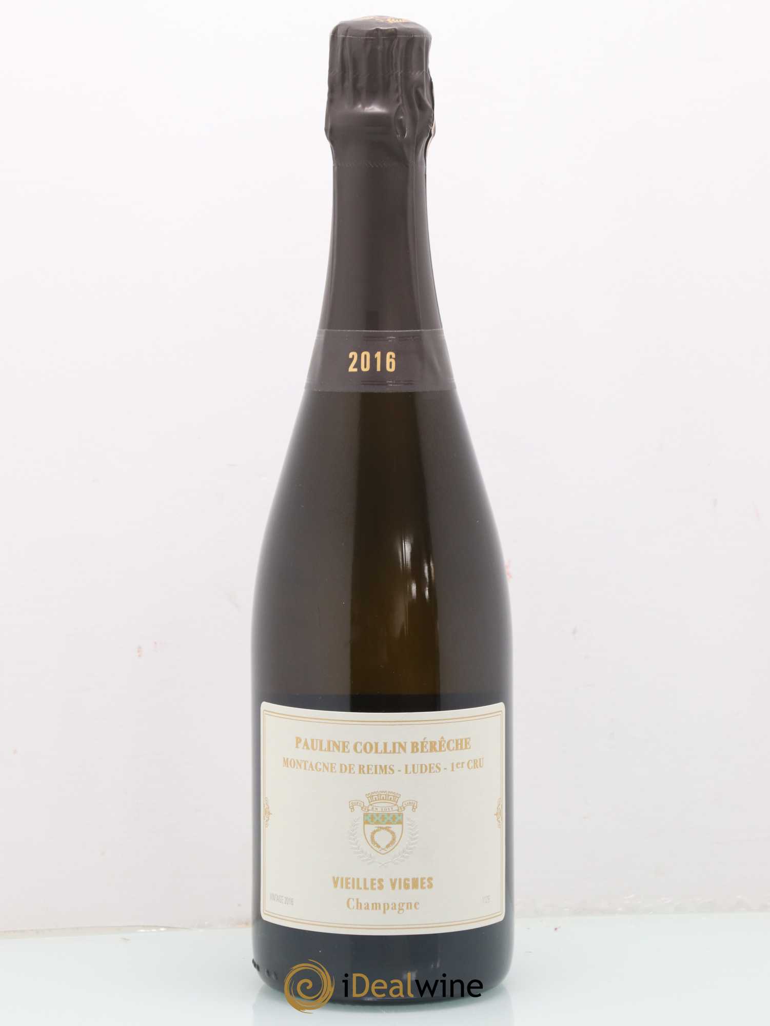 Champagne Ludes 1er Cru Extra Brut V. V. Pauline Collin Bérêche 2016 - Posten von 1 Flasche - 0