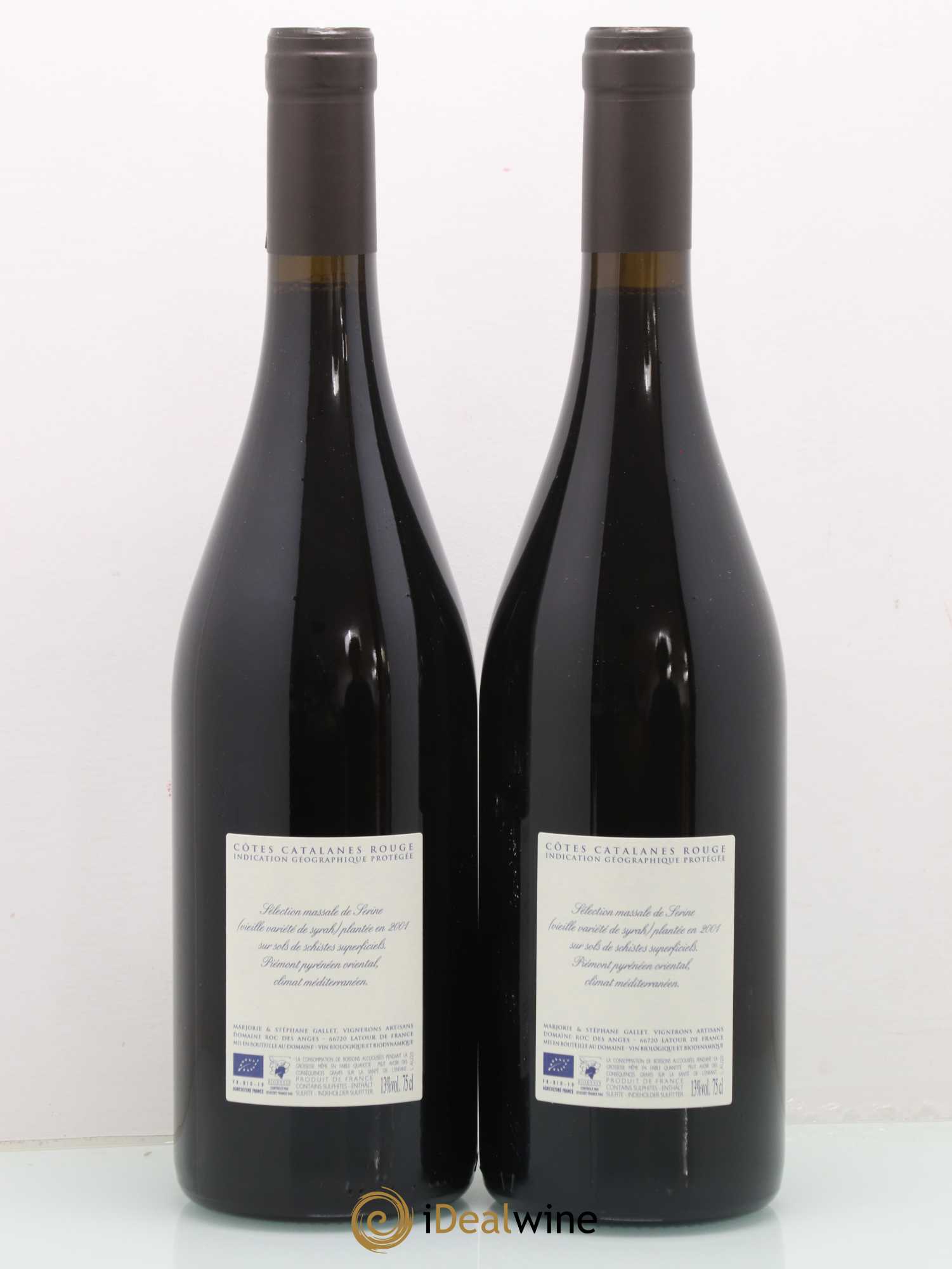 Côtes Catalanes Roc des Anges Australe Marjorie et Stéphane Gallet (sans prix de réserve) 2020 - Lot de 2 bouteilles - 1