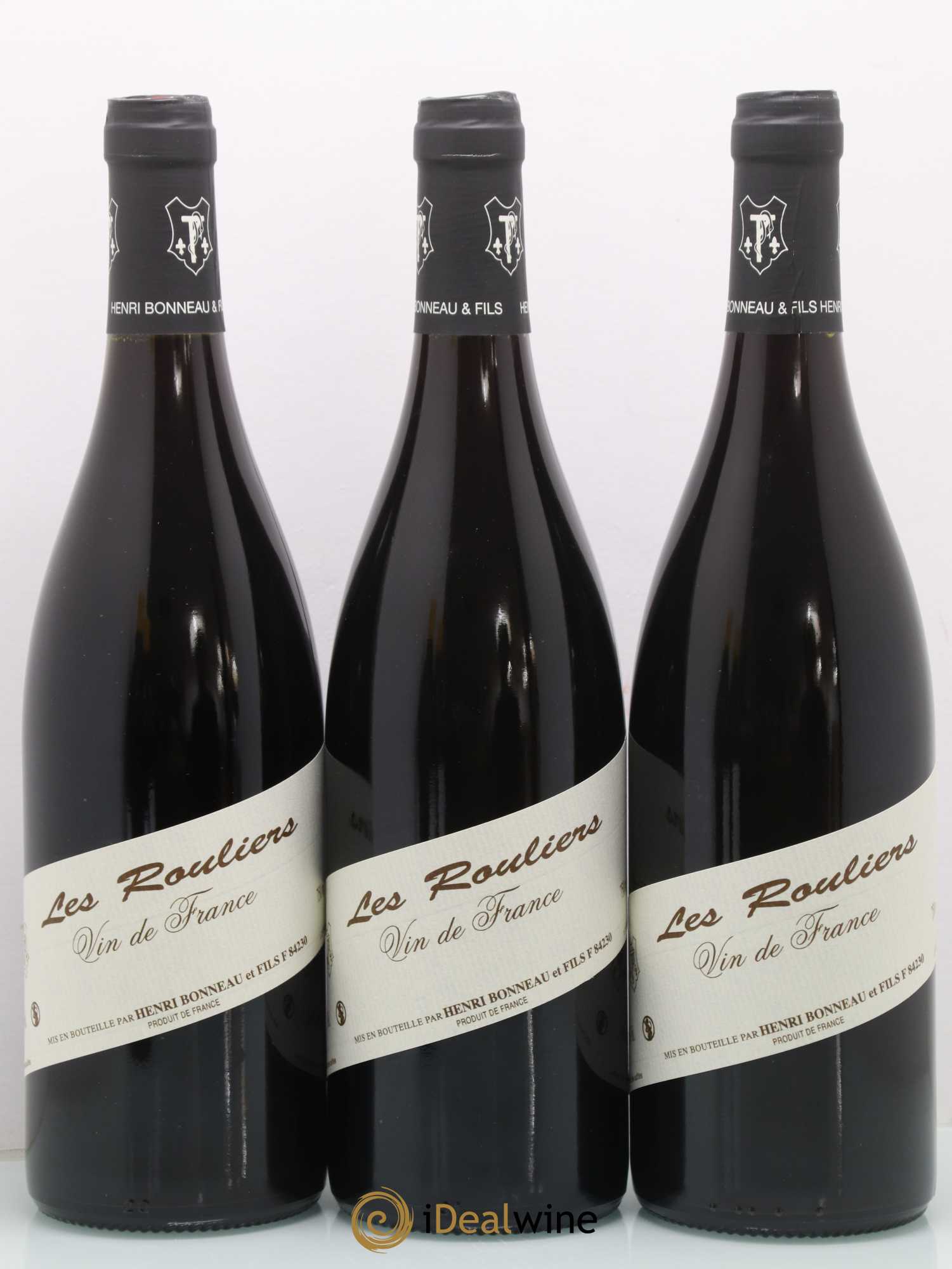 Vin de France Les Rouliers Henri Bonneau & Fils - Lot de 3 bouteilles - 0