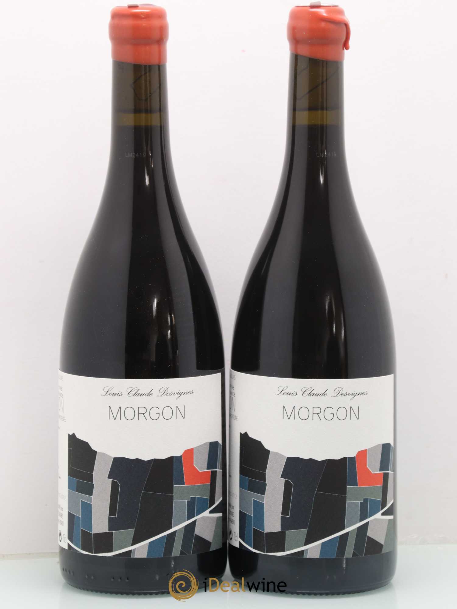 Morgon Montpelain Louis-Claude Desvignes 2018 - Lot de 2 bouteilles - 0