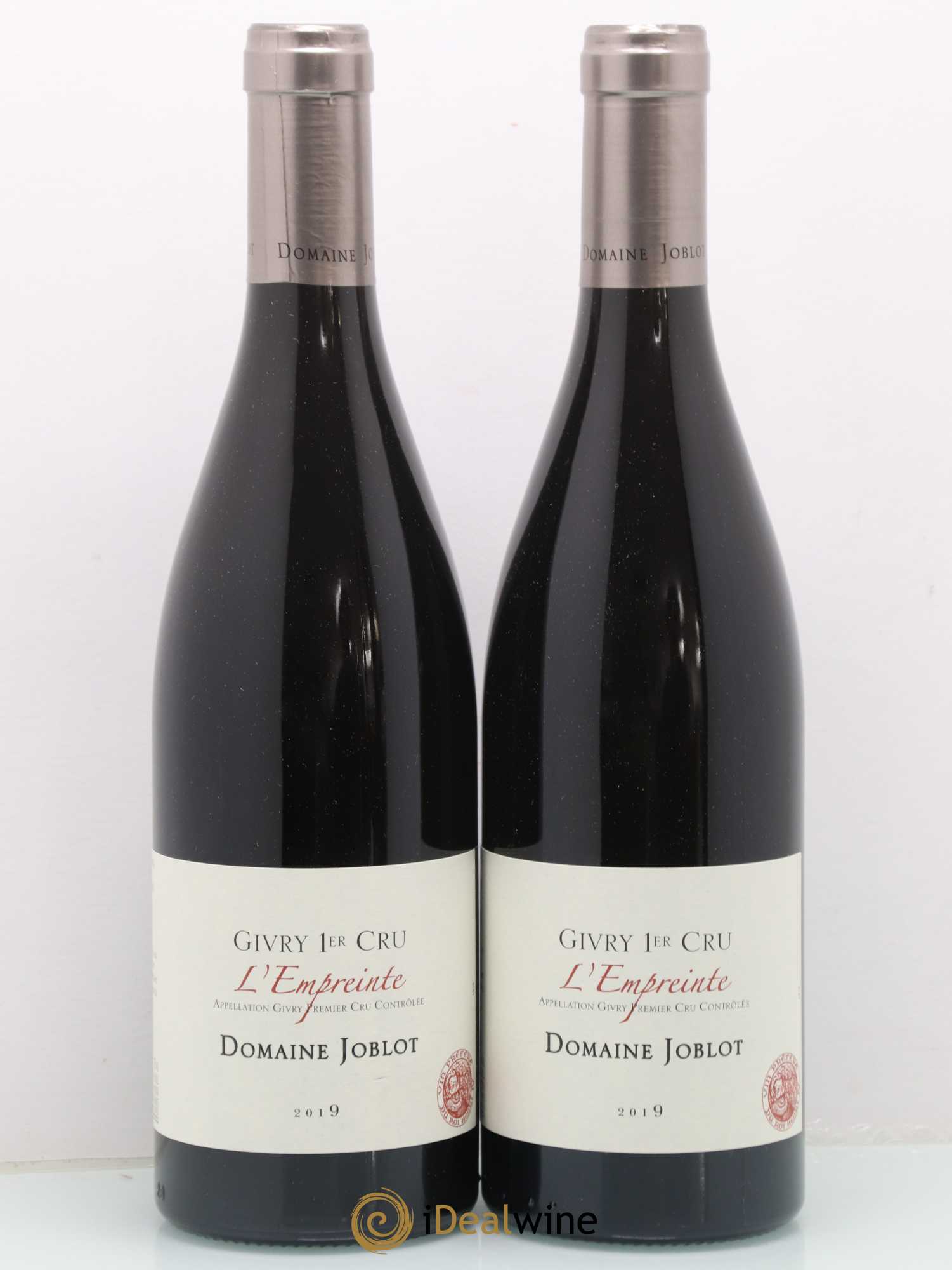 Givry 1er Cru L'Empreinte Joblot (Domaine) (sans prix de réserve) 2019 - Lot de 2 bouteilles - 0