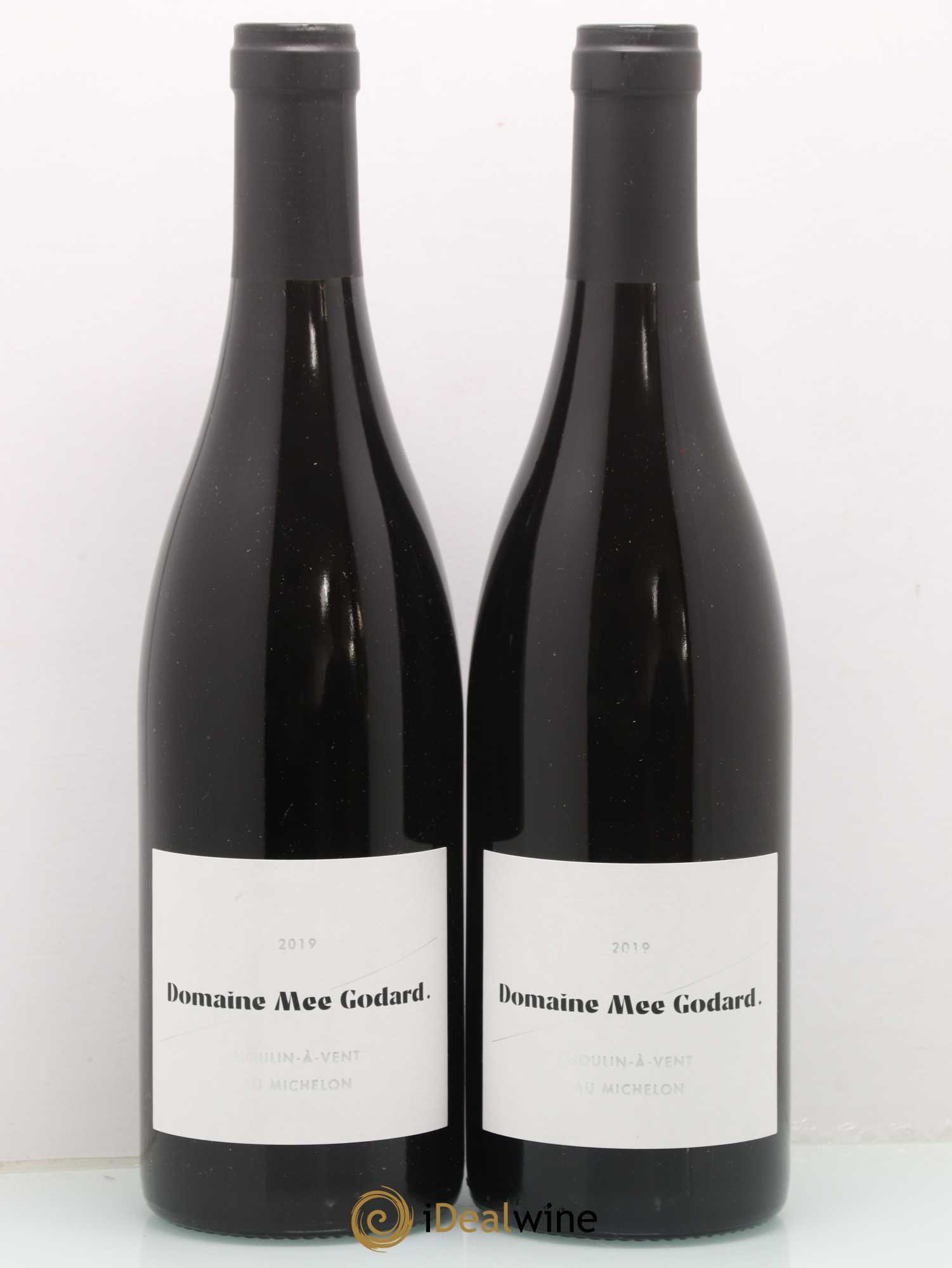 Moulin-à-Vent Au Michelon Mee Godard (sans prix de réserve) 2019 - Lot de 2 bouteilles - 0