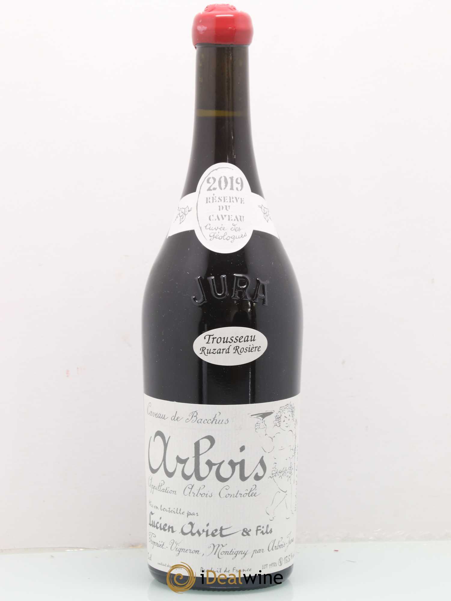 Arbois Trousseau Ruzard Rosière Cuvée des Géologues Lucien Aviet (Domaine) 2019 - Lot de 1 bouteille - 0