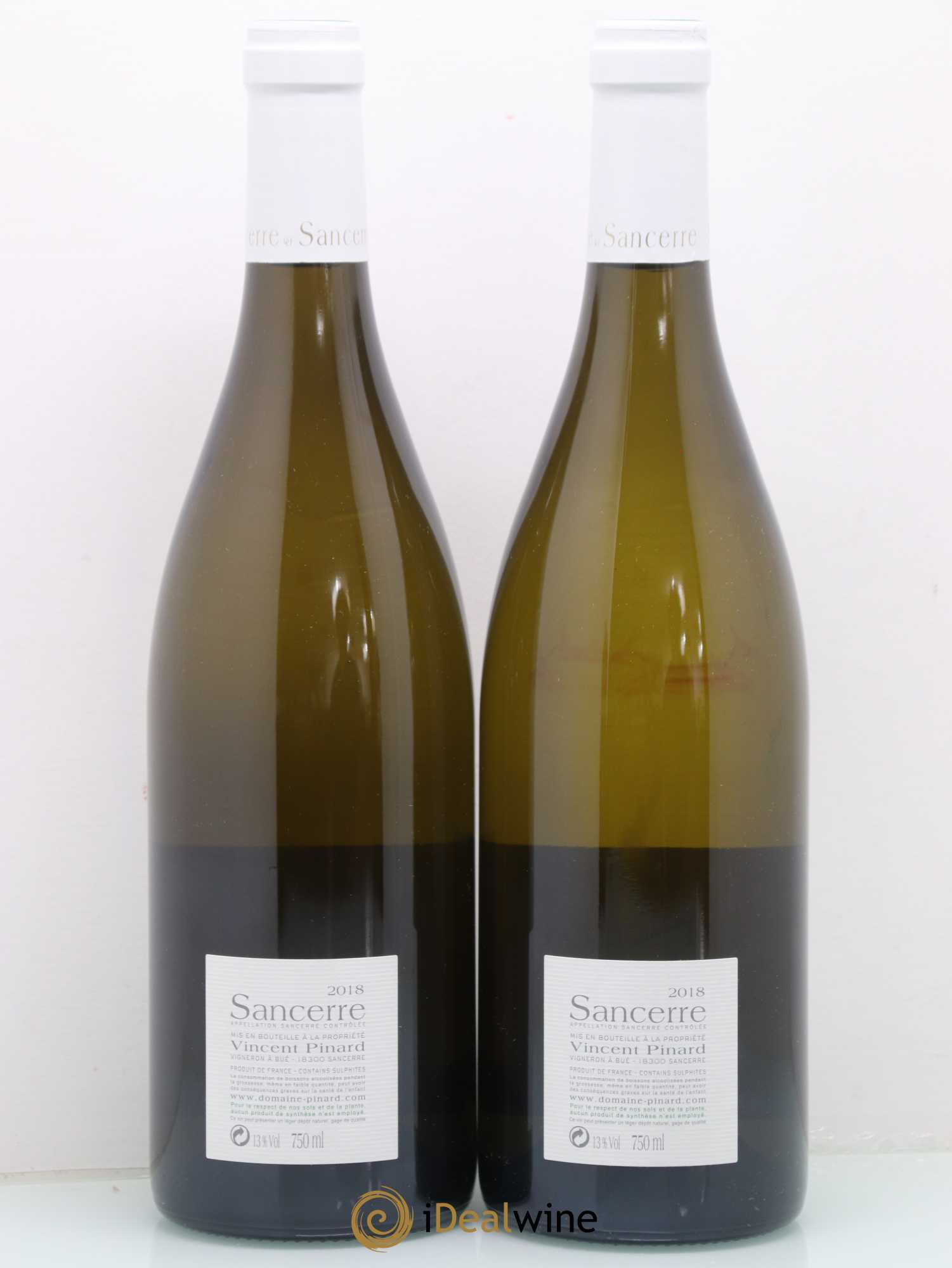 Sancerre Nuance Vincent Pinard 2018 - Lot de 2 bouteilles - 1