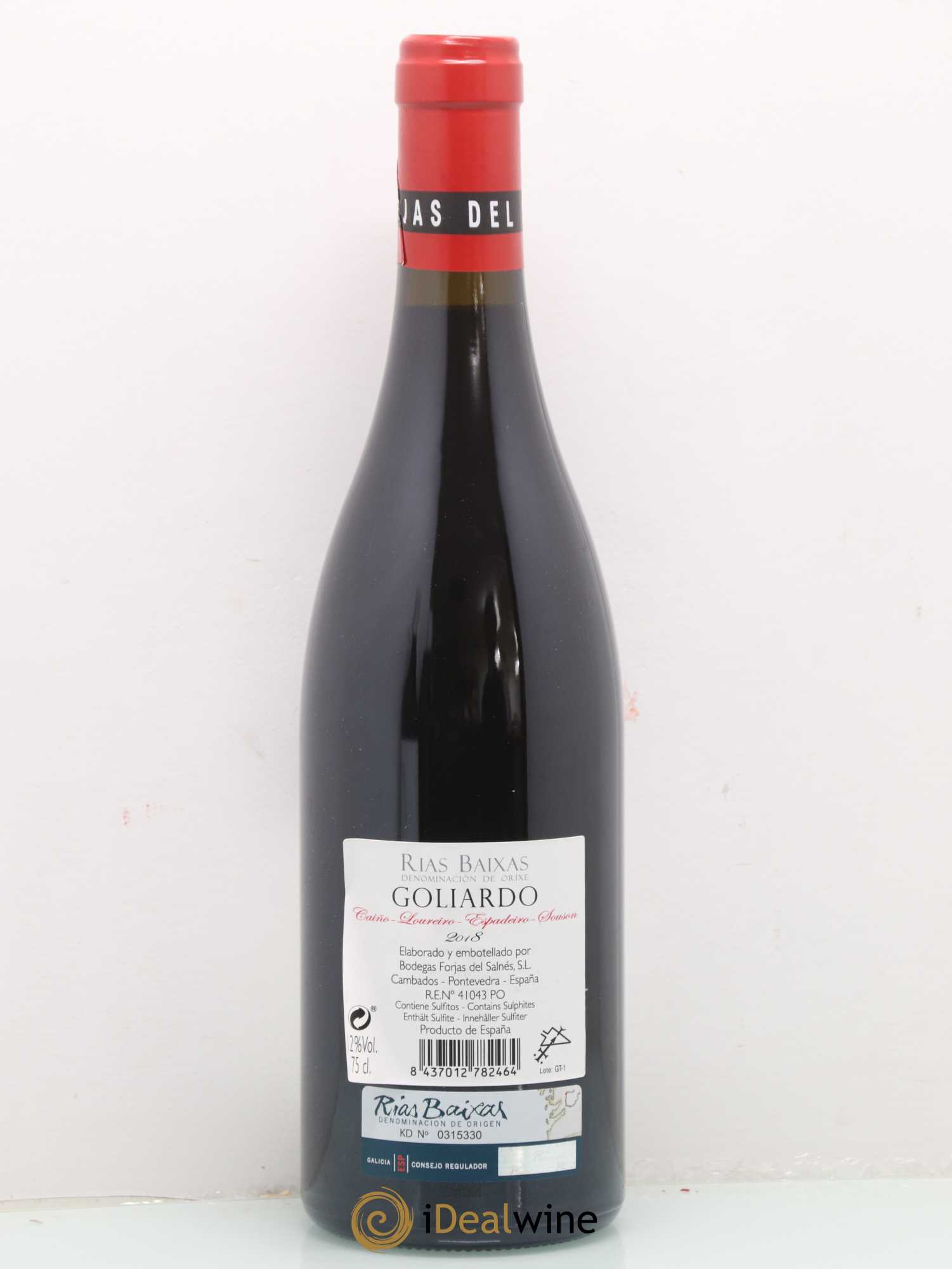 Espagne Rias Baixas Goliardo Forjas del Salnes 2018 - Posten von 1 Flasche - 1