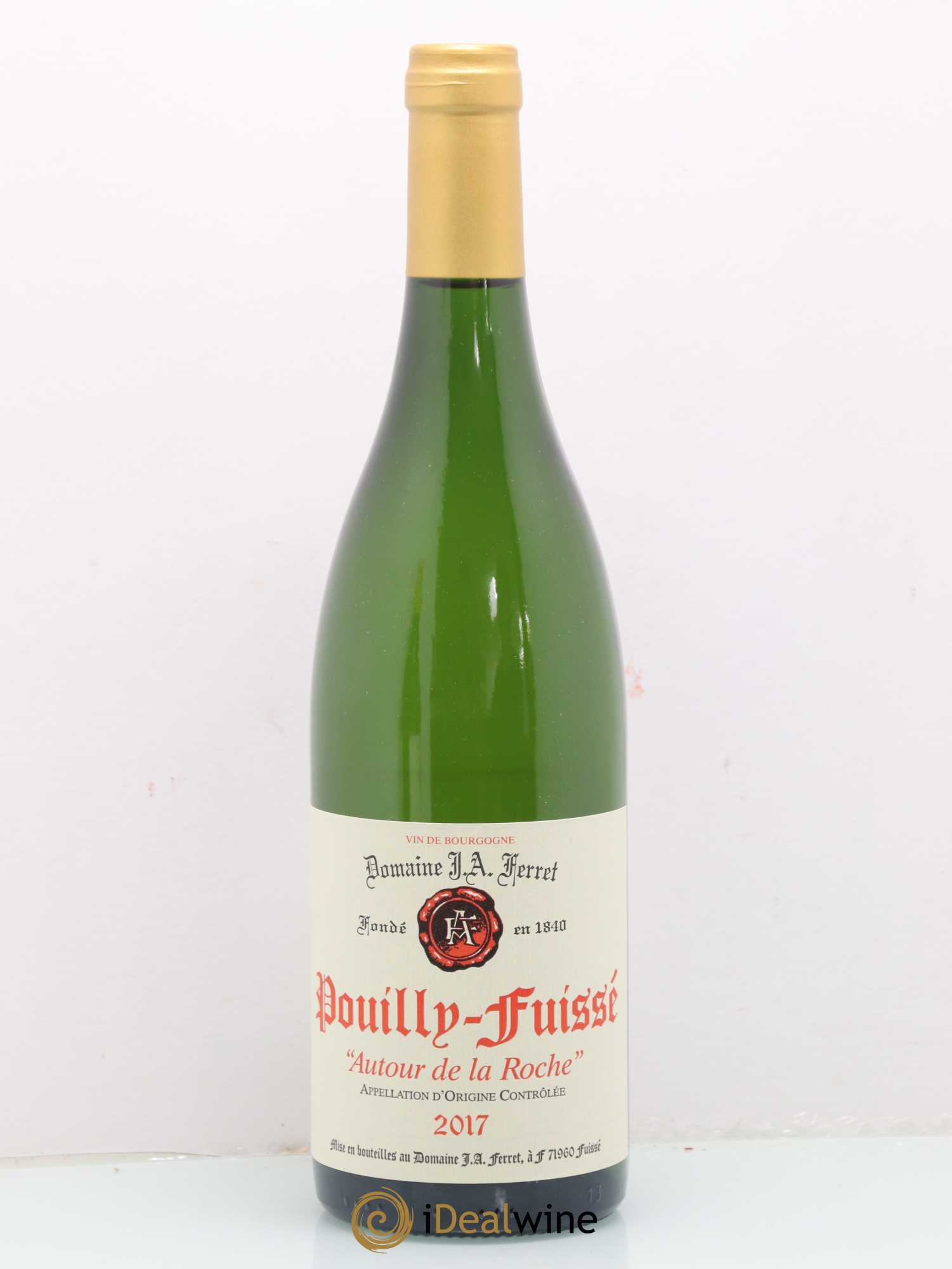 Pouilly-Fuissé Autour de la Roche J.A. Ferret (Domaine) 2017 - Lot de 1 bouteille - 0
