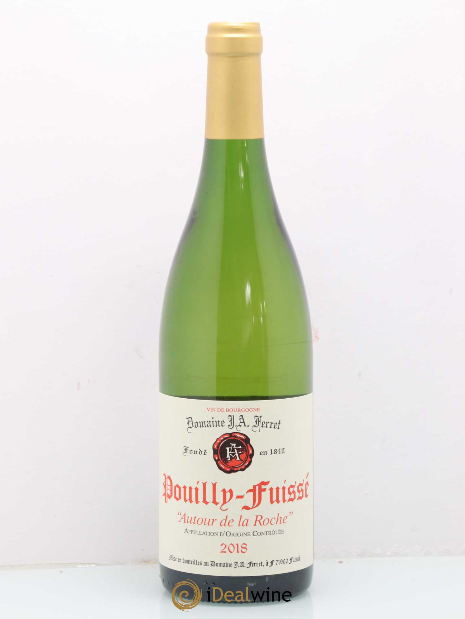 Pouilly-Fuissé Autour de la Roche J.A. Ferret (Domaine) 2018 - Lot de 1 bouteille - 0