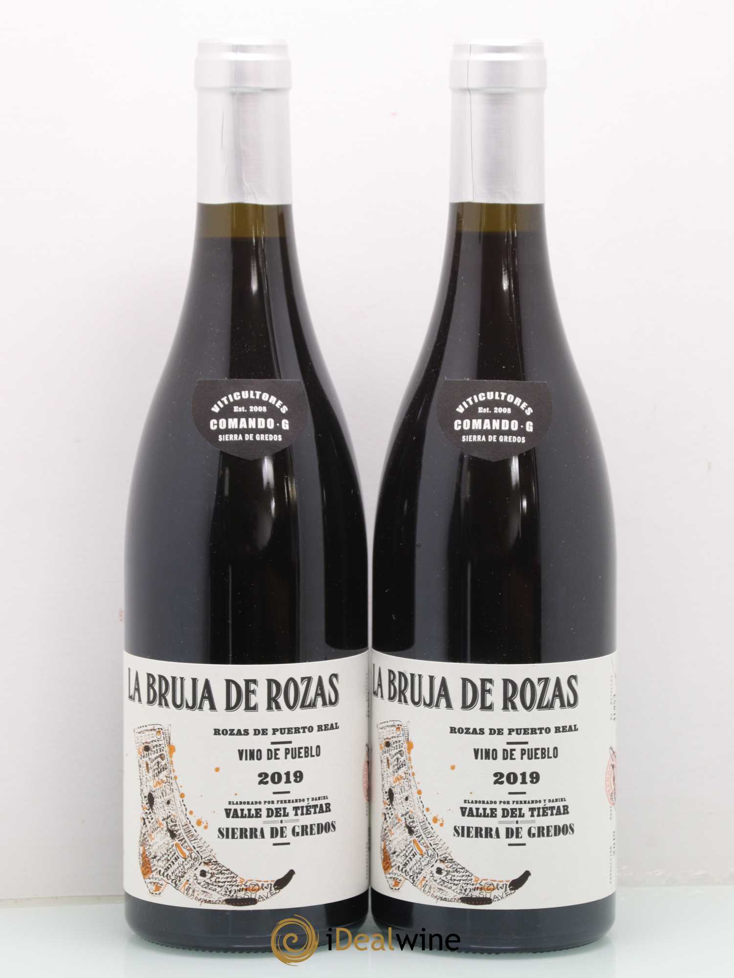 Vinos de Madrid DO Comando G La Bruja de Rozas 2019 - Lot de 2 bouteilles - 0