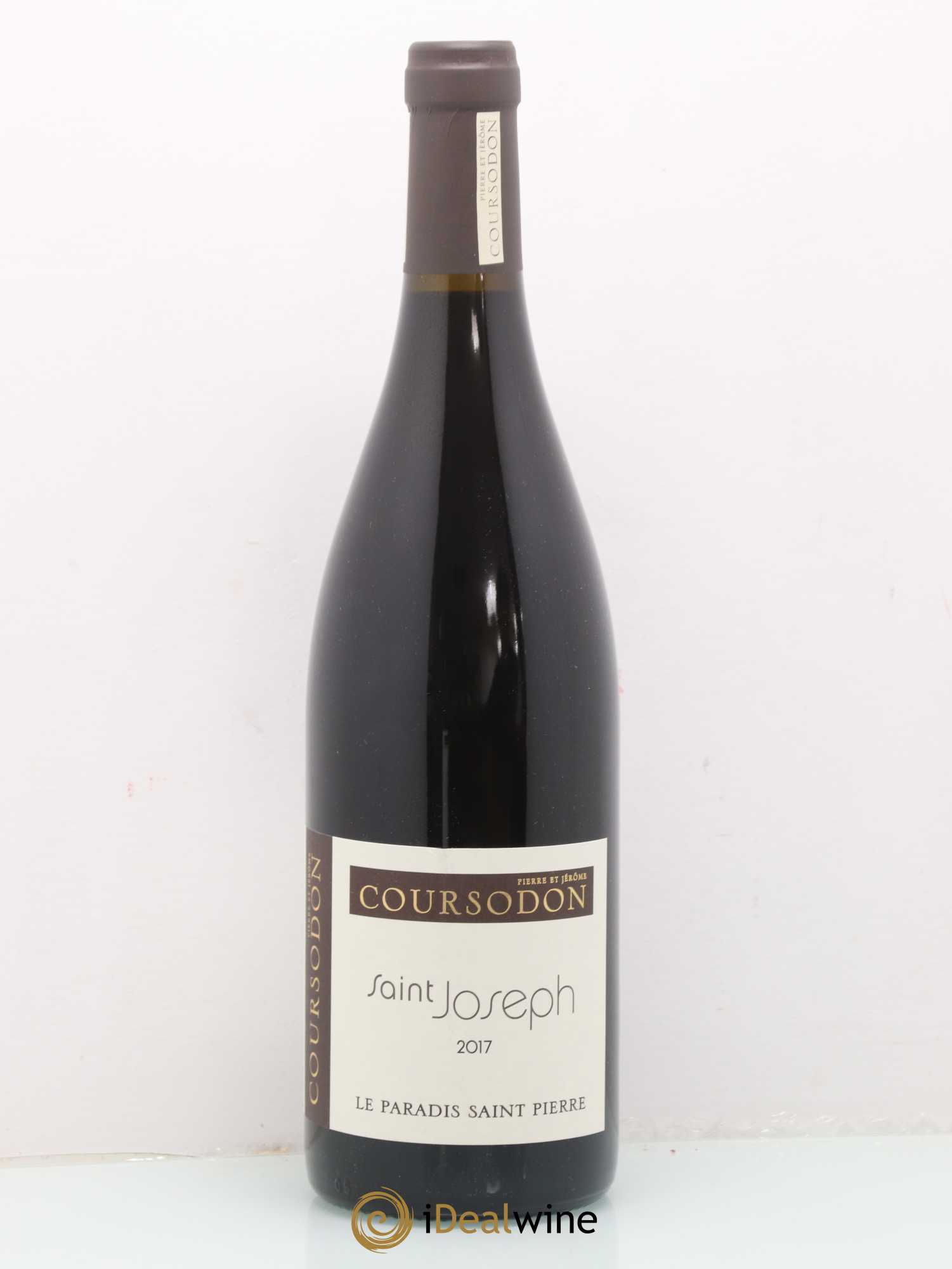 Saint-Joseph Le Paradis Saint-Pierre Pierre et Jérôme Coursodon 2017 - Lot de 1 bouteille - 0