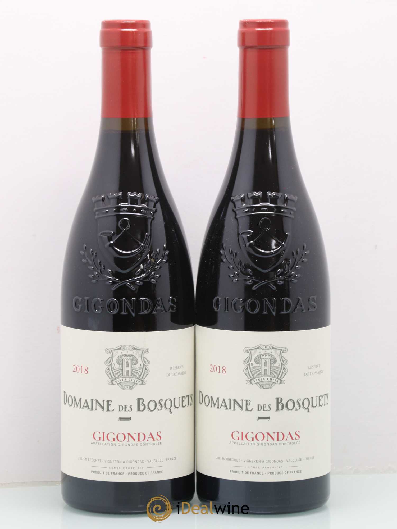 Gigondas Reserve Domaine Des Bosquets 2018 - Lot de 2 bouteilles - 0