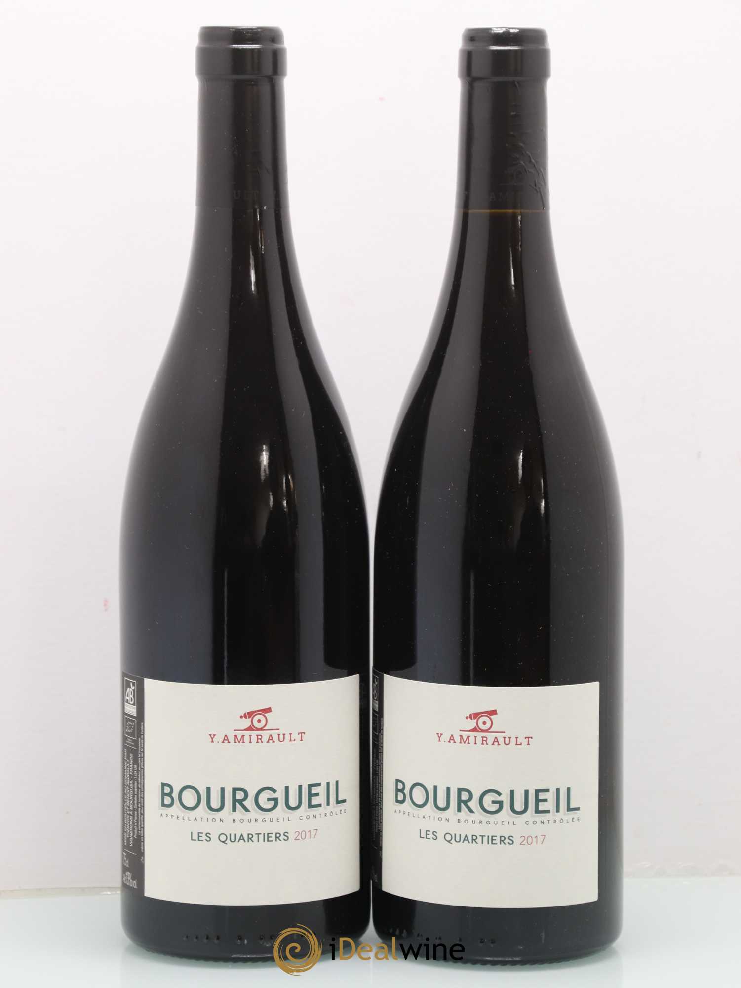 Bourgueil Les Quartiers Yannick Amirault (Domaine) (sans prix de réserve) 2017 - Lot de 2 bouteilles - 0