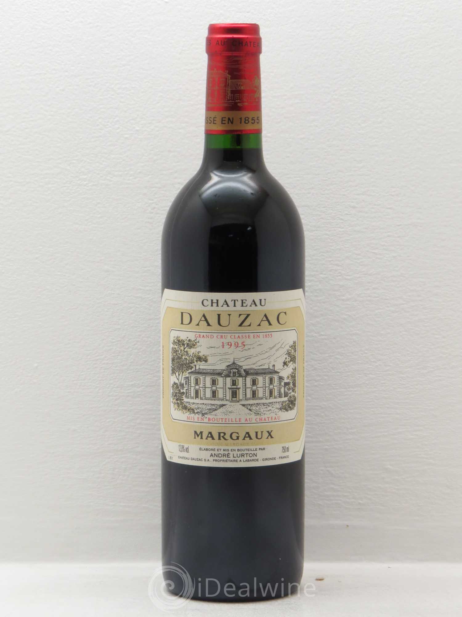 Château Dauzac 5ème Grand Cru Classé 1995 - Lot de 1 bouteille - 0