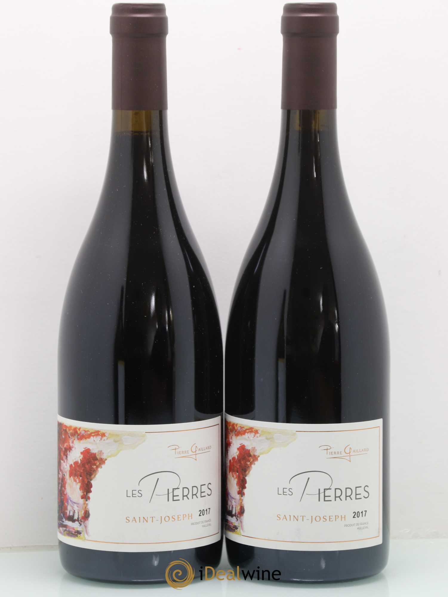 Saint-Joseph Les Pierres Pierre Gaillard 2017 - Lot de 2 bouteilles - 0