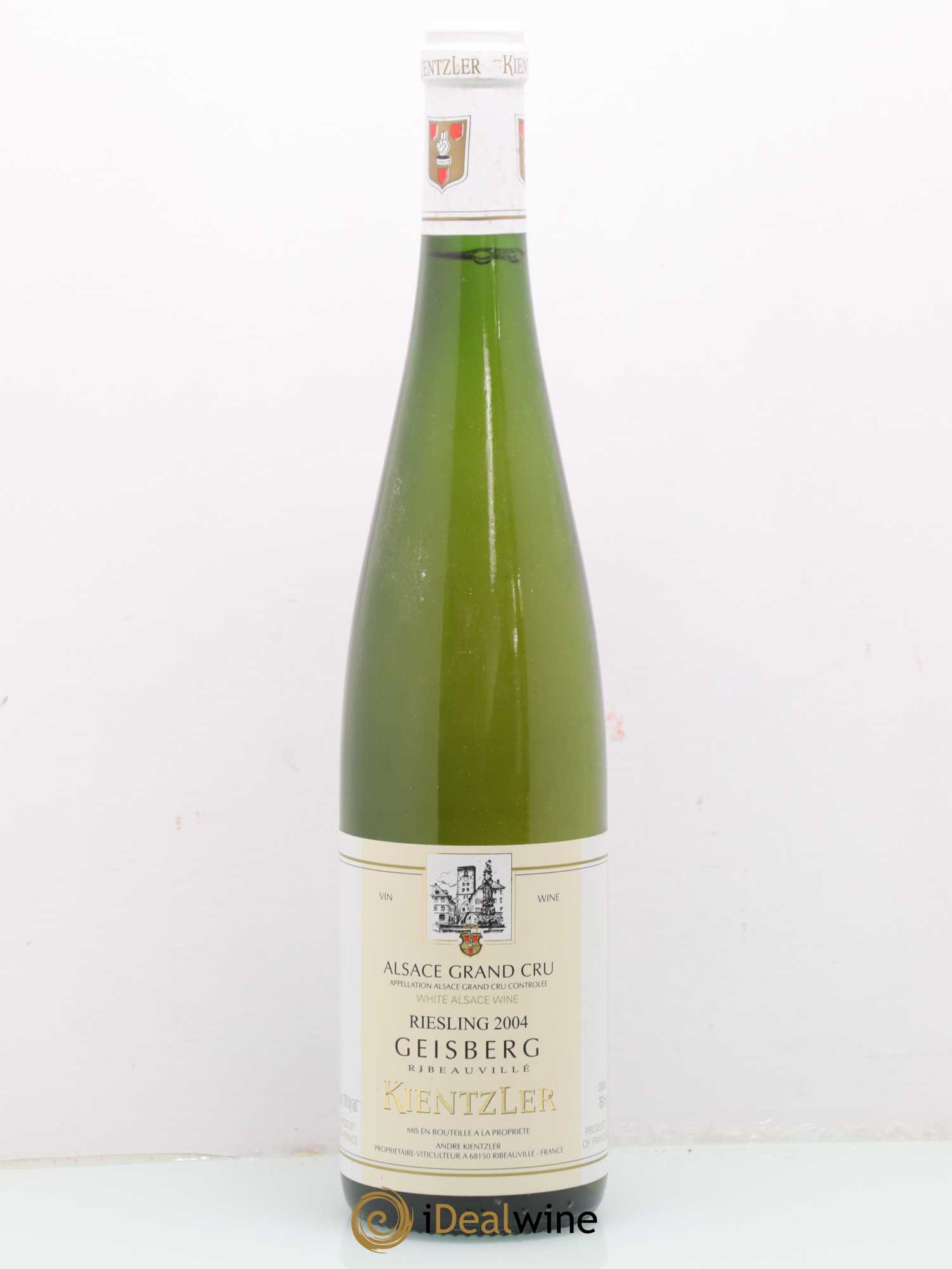Alsace Riesling Grand Cru Geisberg Kientzler 2004 - Lot de 1 bouteille - 0