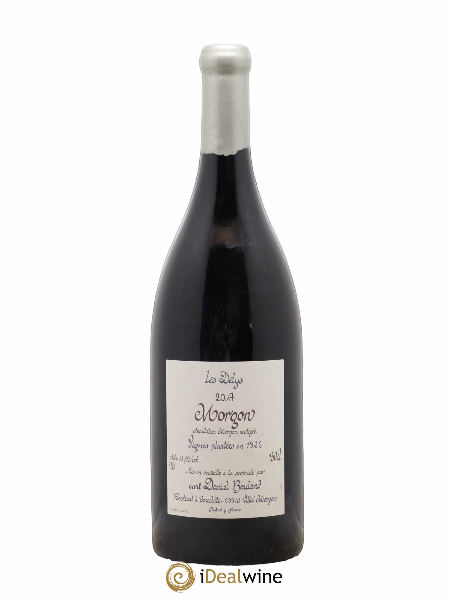 Morgon Les Delys Vielles Vignes de 1926 Daniel Bouland (Domaine) 2017 - Lot de 1 magnum - 0