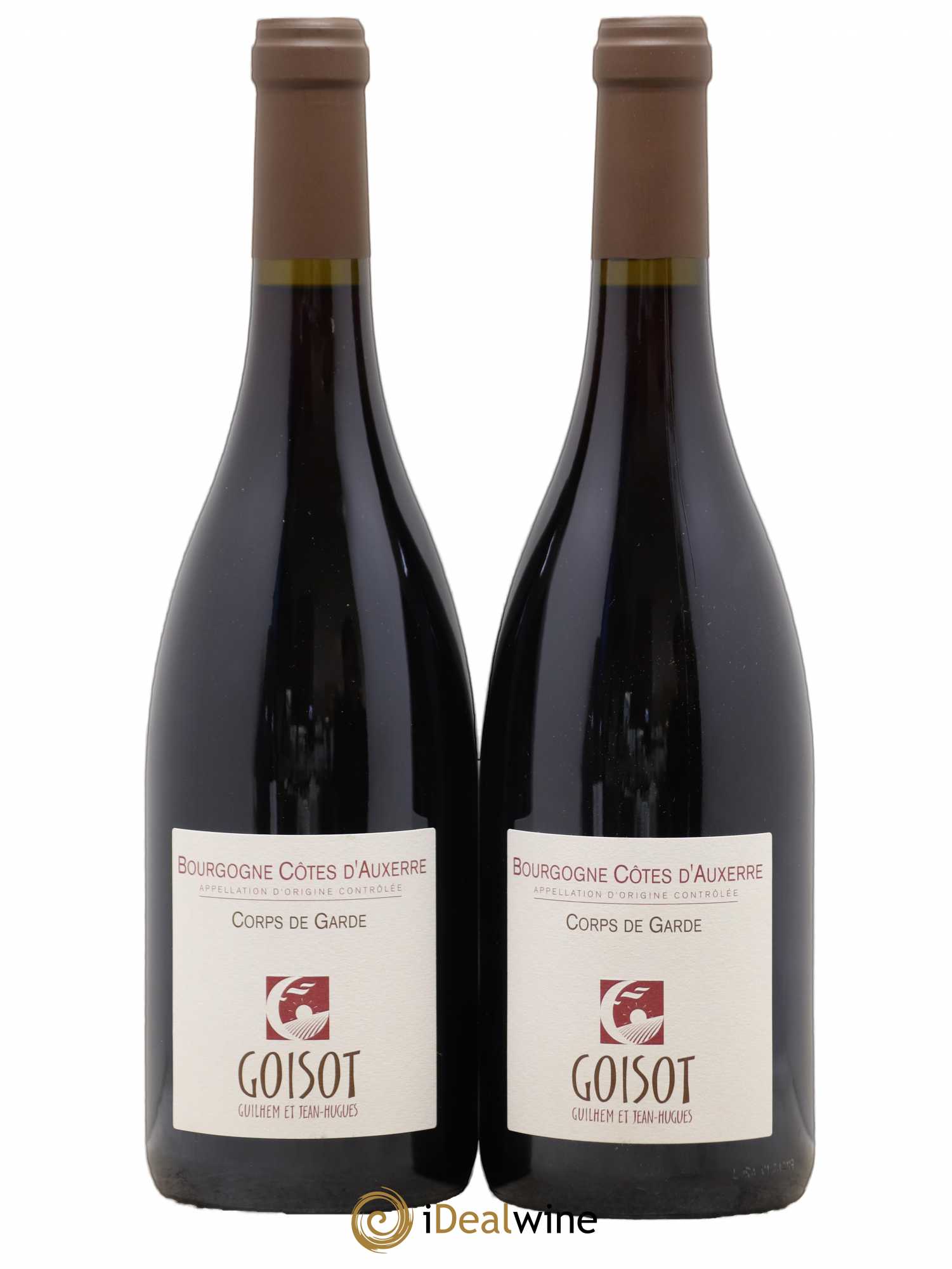 Bourgogne Côtes d'Auxerre Corps de Garde Goisot 2017 - Lot de 2 bouteilles - 0
