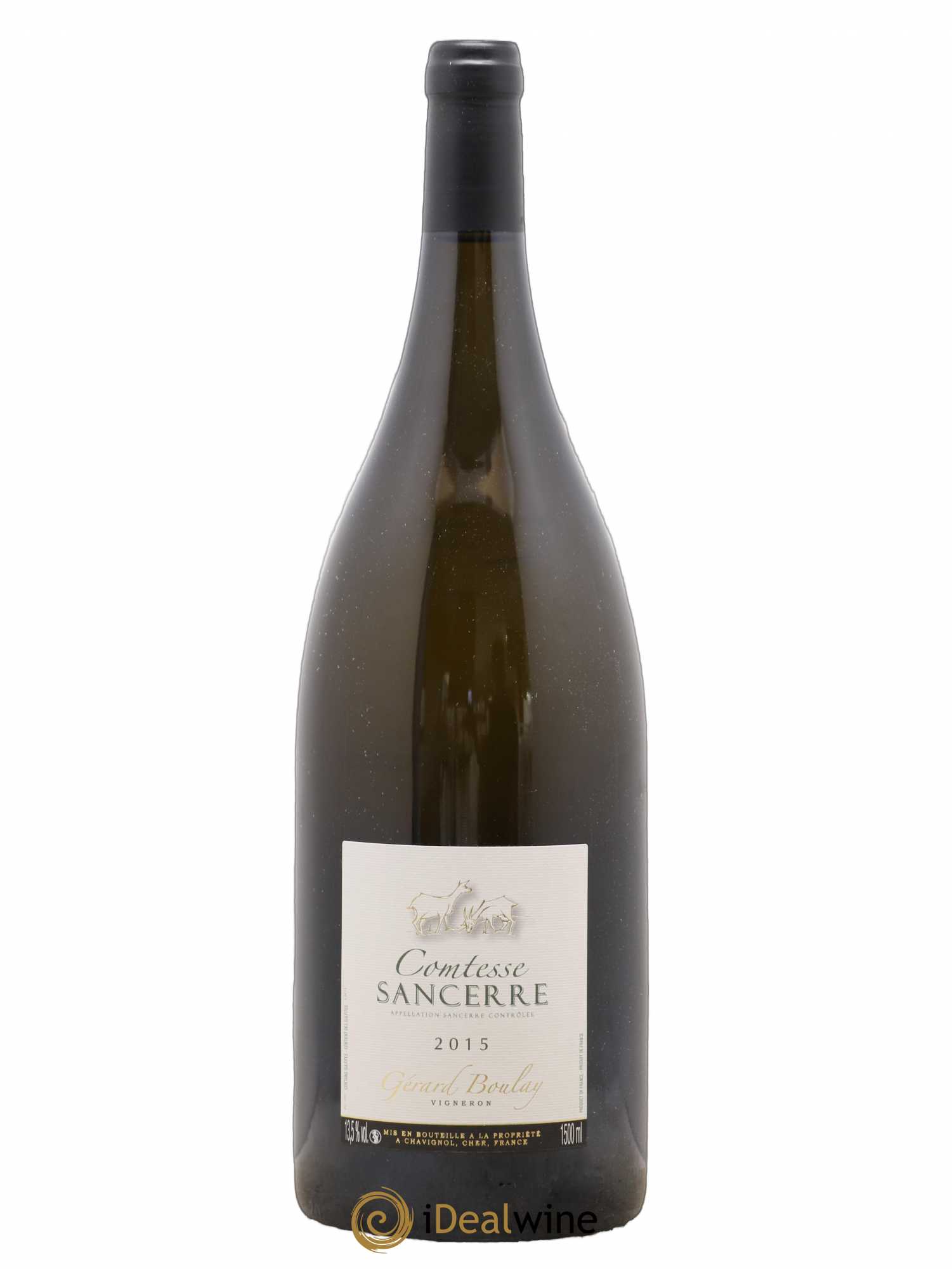 Sancerre Comtesse Gérard Boulay 2015 - Lot de 1 magnum - 0