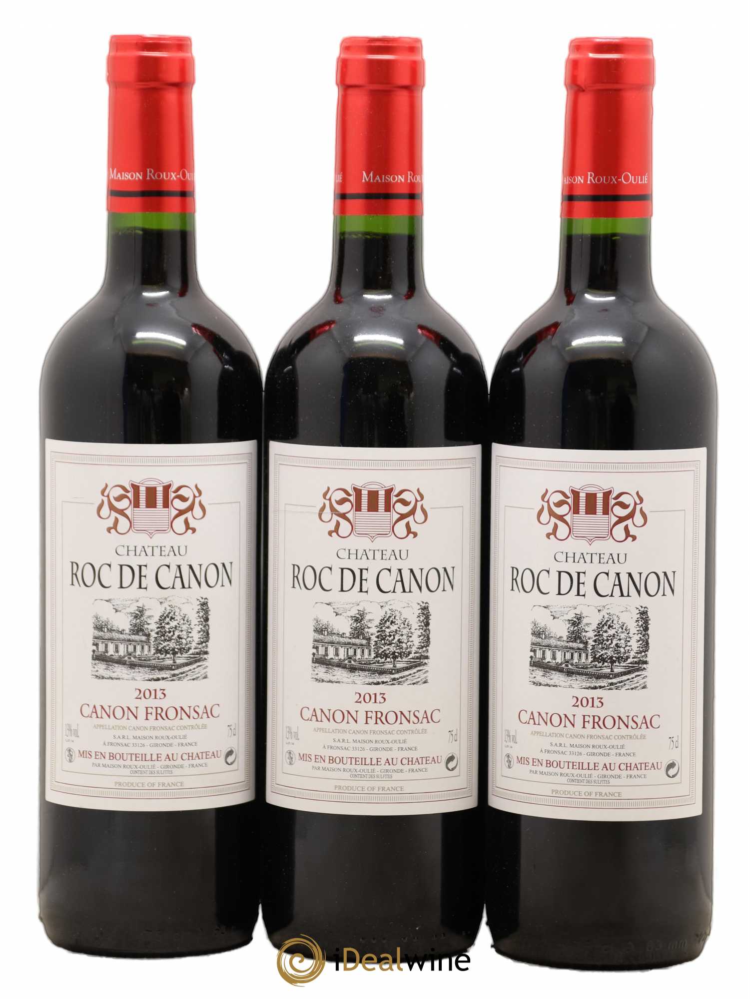 Canon-Fronsac Château Roc De Canon (sans prix de réserve) 2013 - Posten von 6 Flaschen - 2
