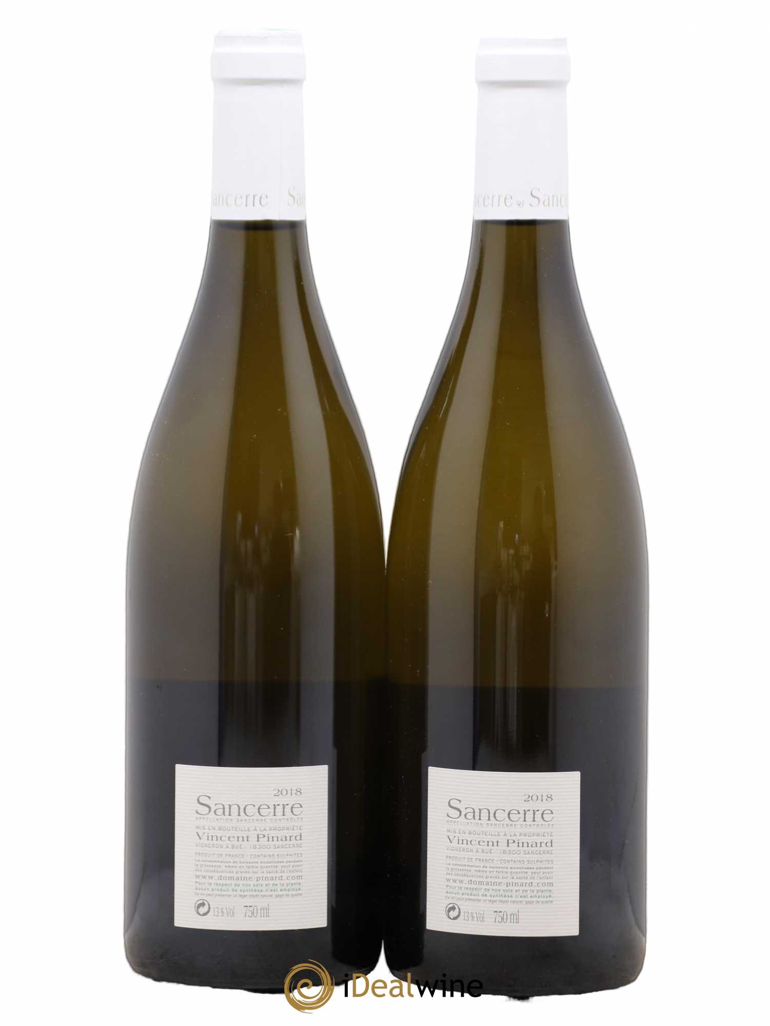 Sancerre Nuance Vincent Pinard 2018 - Lot de 2 bouteilles - 1