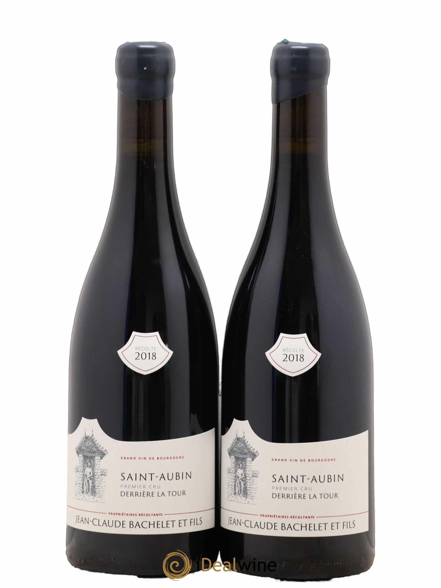 Saint-Aubin 1er Cru Derriere La Tour Jean Claude Bachelet 2018 - Lot de 2 bouteilles - 0