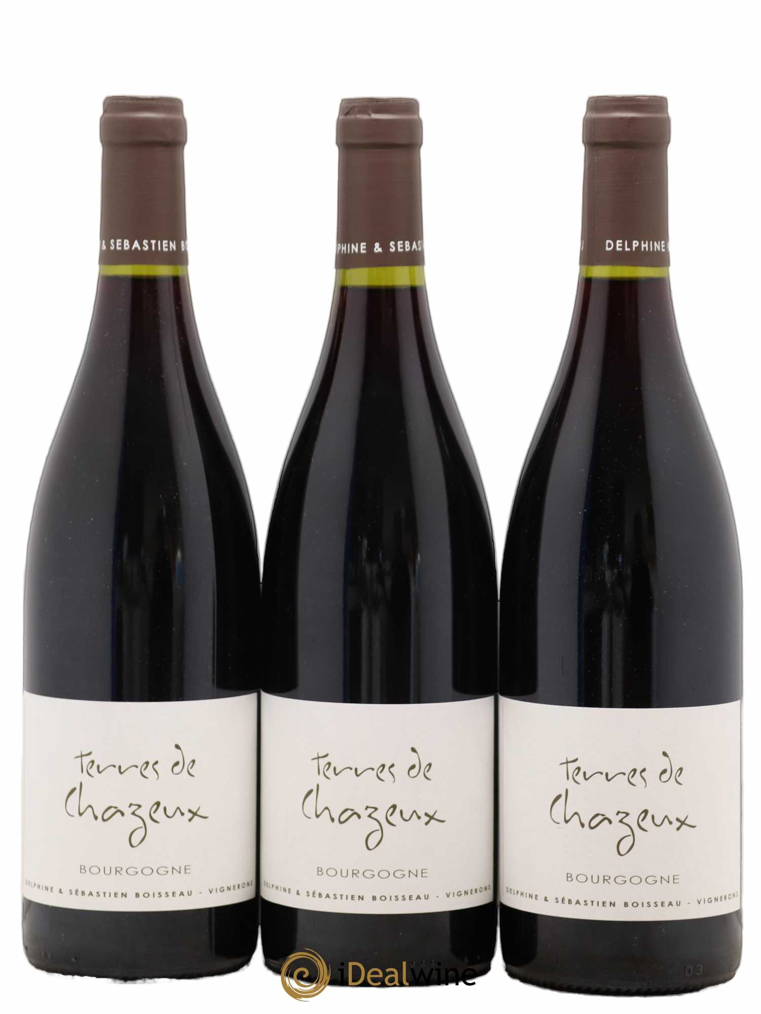 Bourgogne Terres de Chazeux (sans prix de réserve) (sans prix de réserve) 2018 - Posten von 3 Flaschen - 0