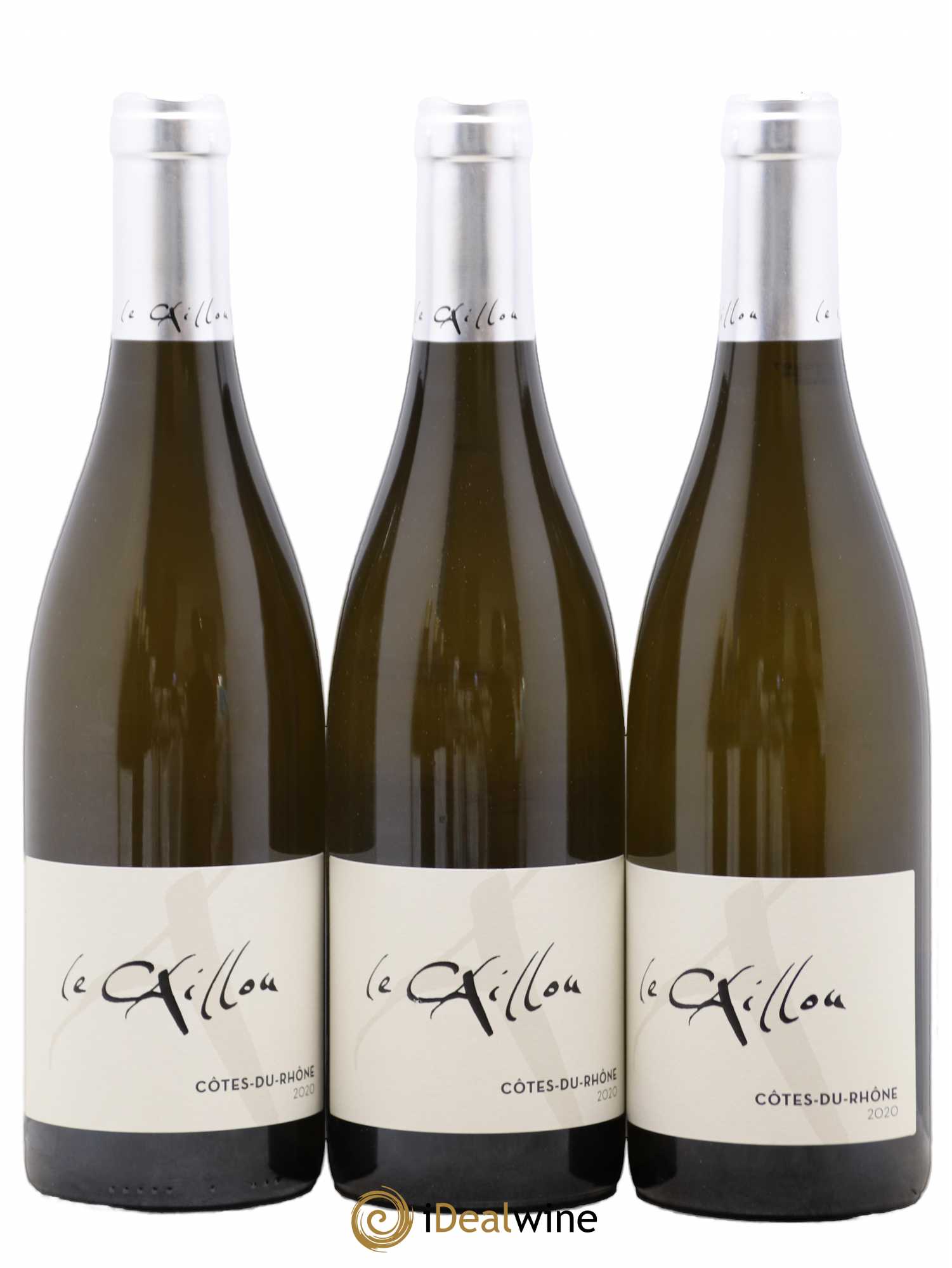 Côtes-du-Rhône Clos du Caillou Le Caillou (sans prix de réserve) 2020 - Posten von 3 Flaschen - 0