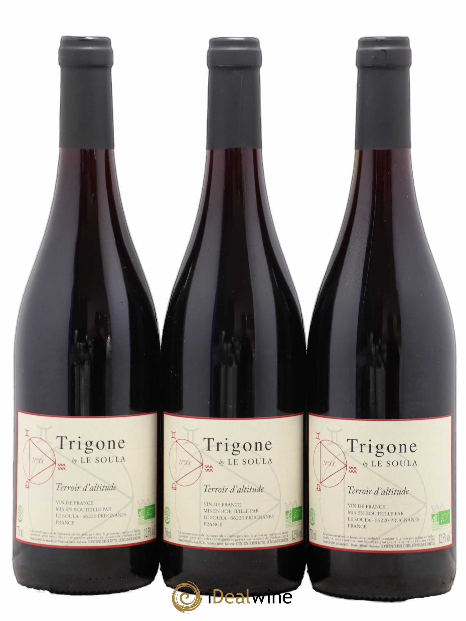 Vin de France Le Soula Trigone (sans prix de réserve) 2020 - Lot de 3 bouteilles - 0