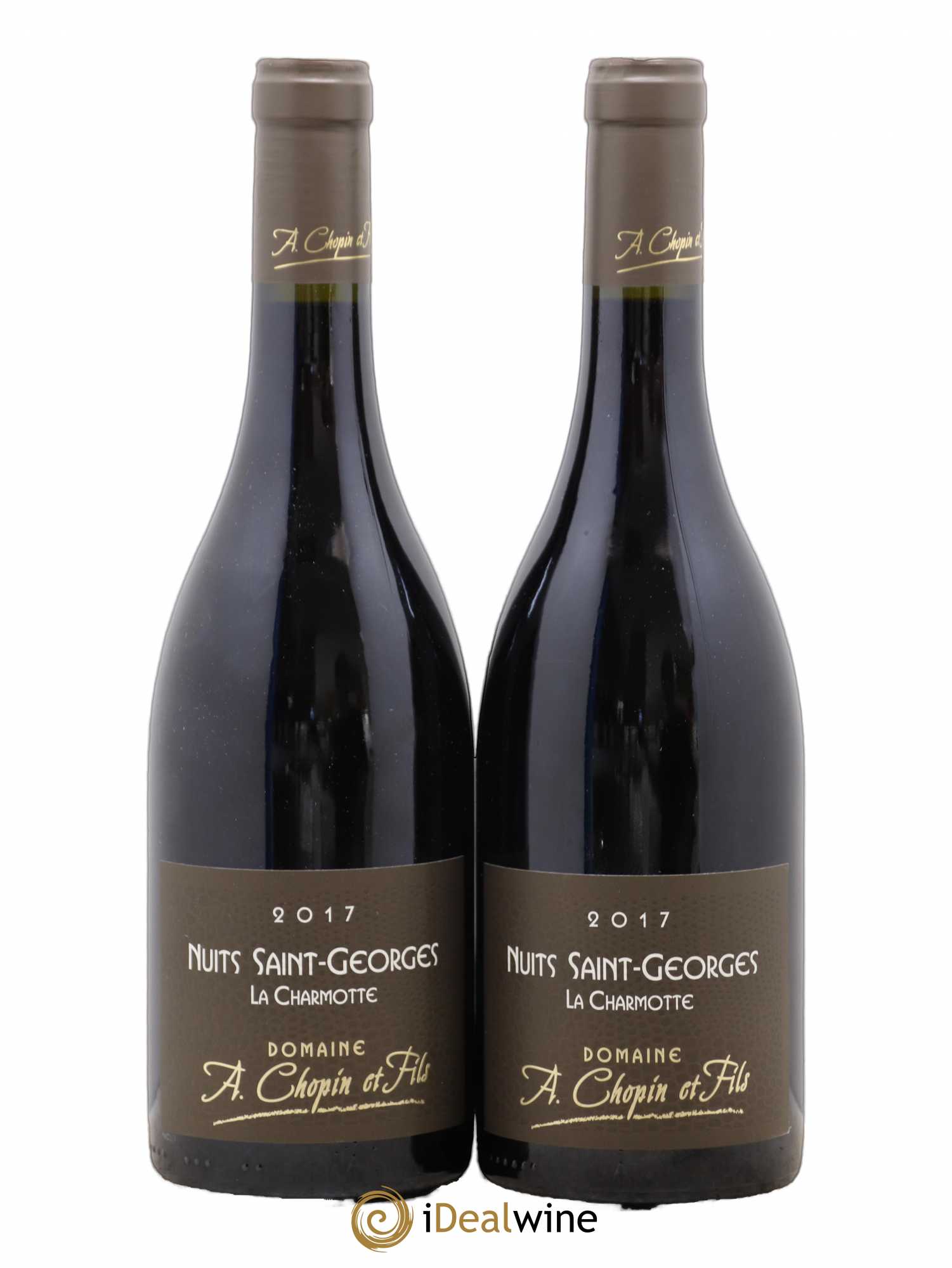 Nuits-Saint-Georges La Charmotte Chopin et Fils 2017 - Lot de 2 bouteilles - 0
