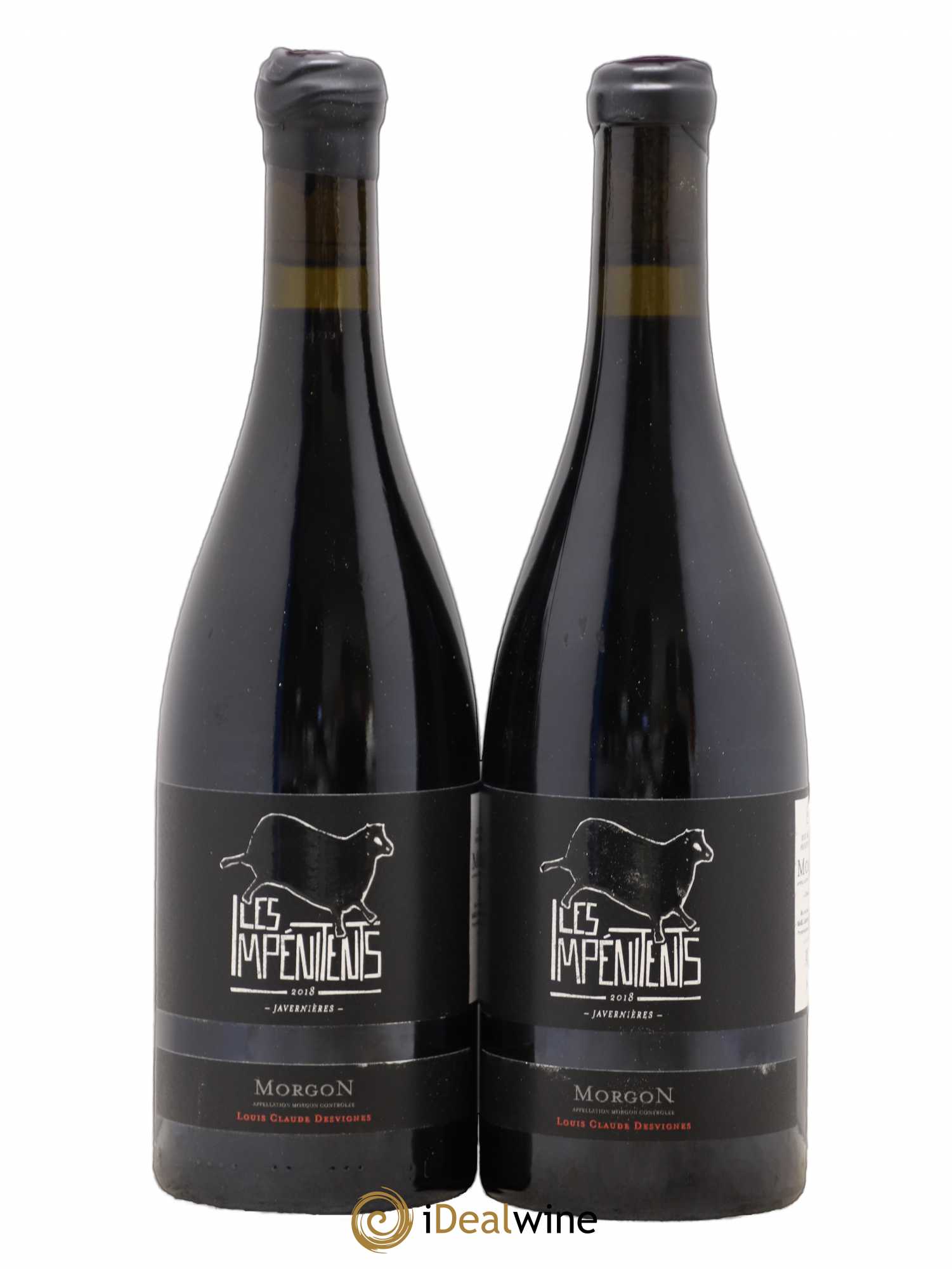 Morgon Javernières Les Impénitents Louis-Claude Desvignes 2018 - Lot de 2 bouteilles - 0