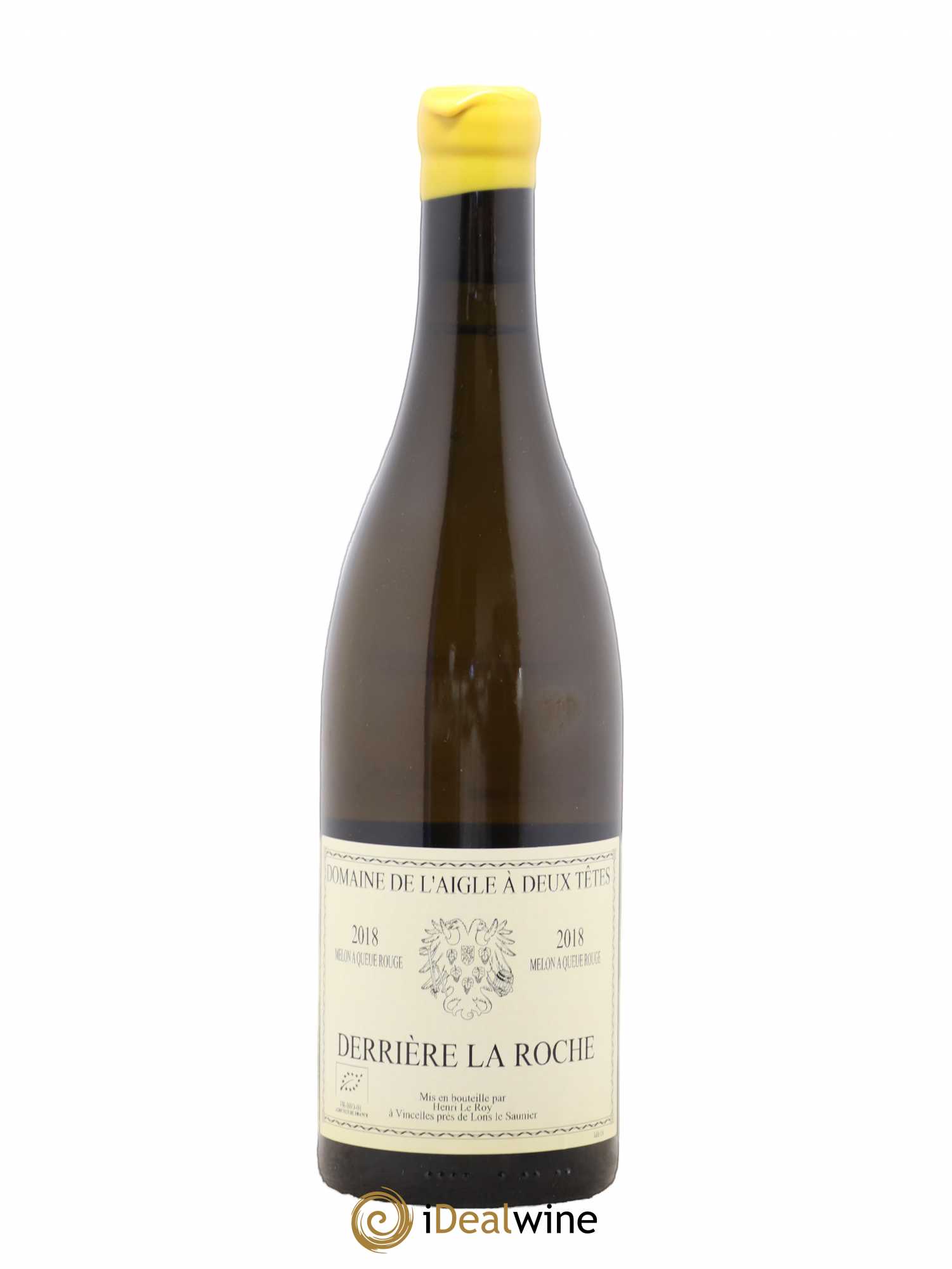 Côtes du Jura L'Aigle À Deux Têtes Derriere La Roche 2018 - Posten von 1 Flasche - 0