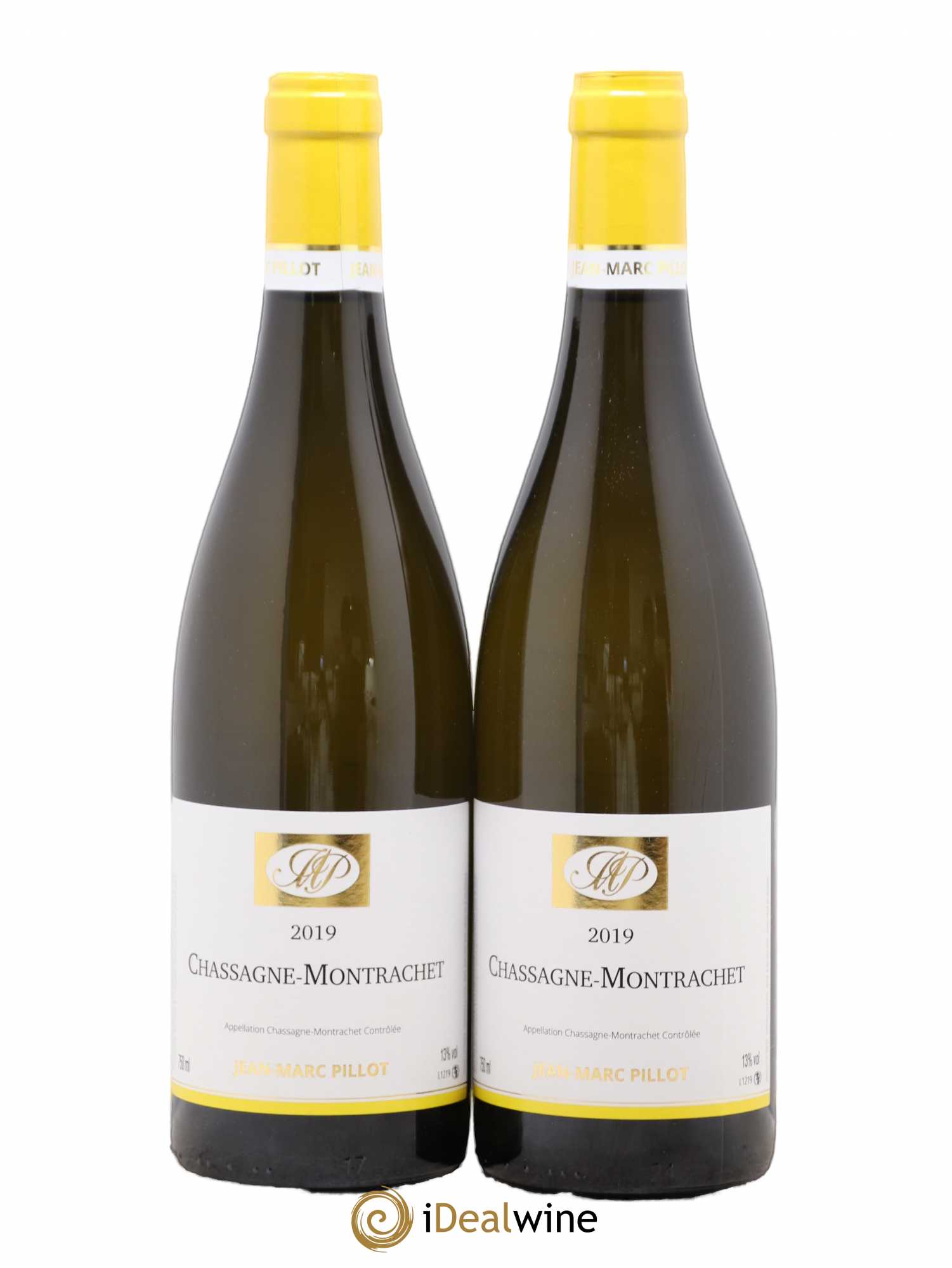 Chassagne-Montrachet Domaine Jean Marc Pillot 2019 - Posten von 2 Flaschen - 0