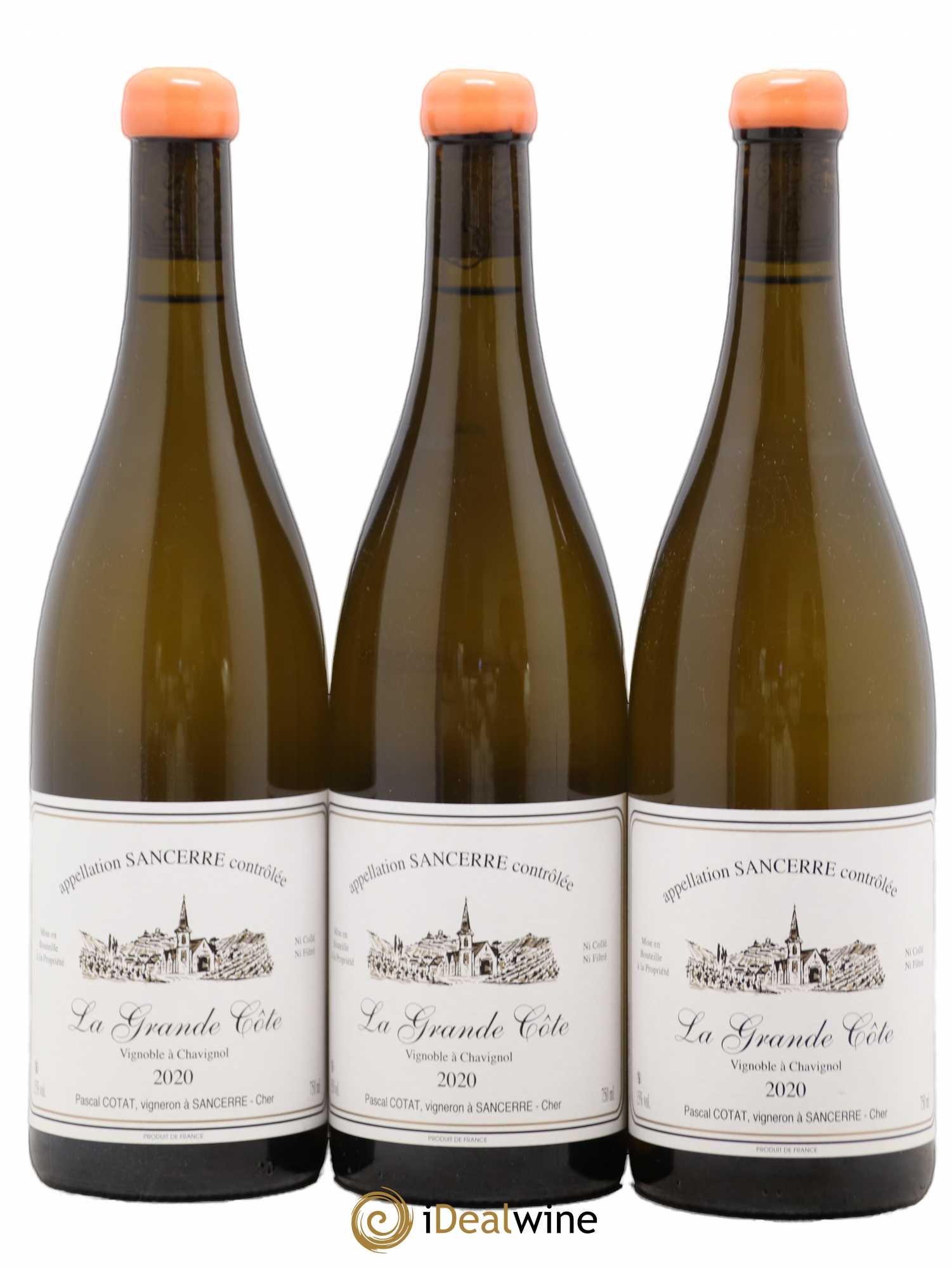 Sancerre La Grande Côte Pascal Cotat 2020 - Lot de 3 bouteilles - 0