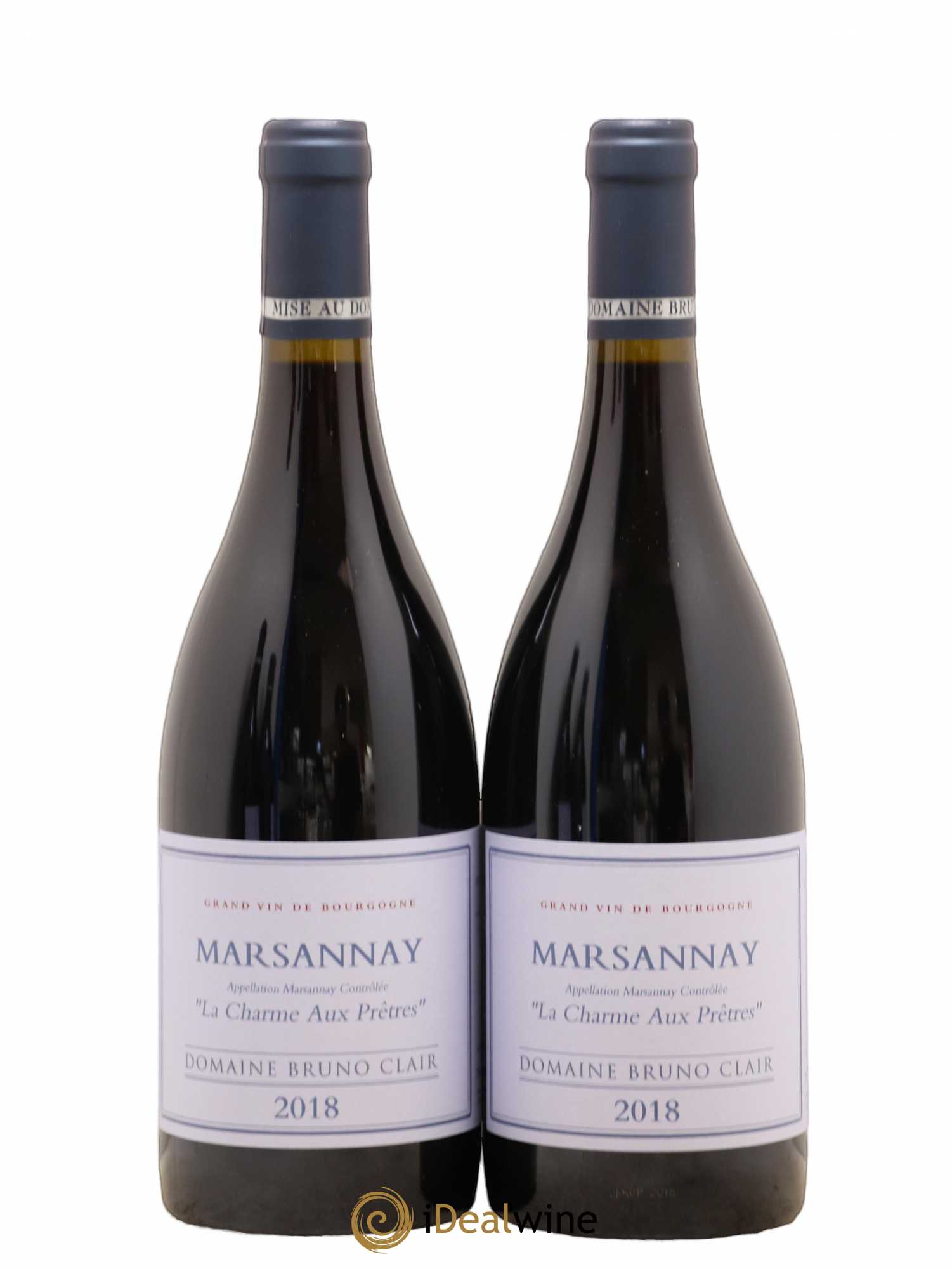 Marsannay La Charme aux Prêtres Bruno Clair (Domaine) 2018 - Lot de 2 bouteilles - 0