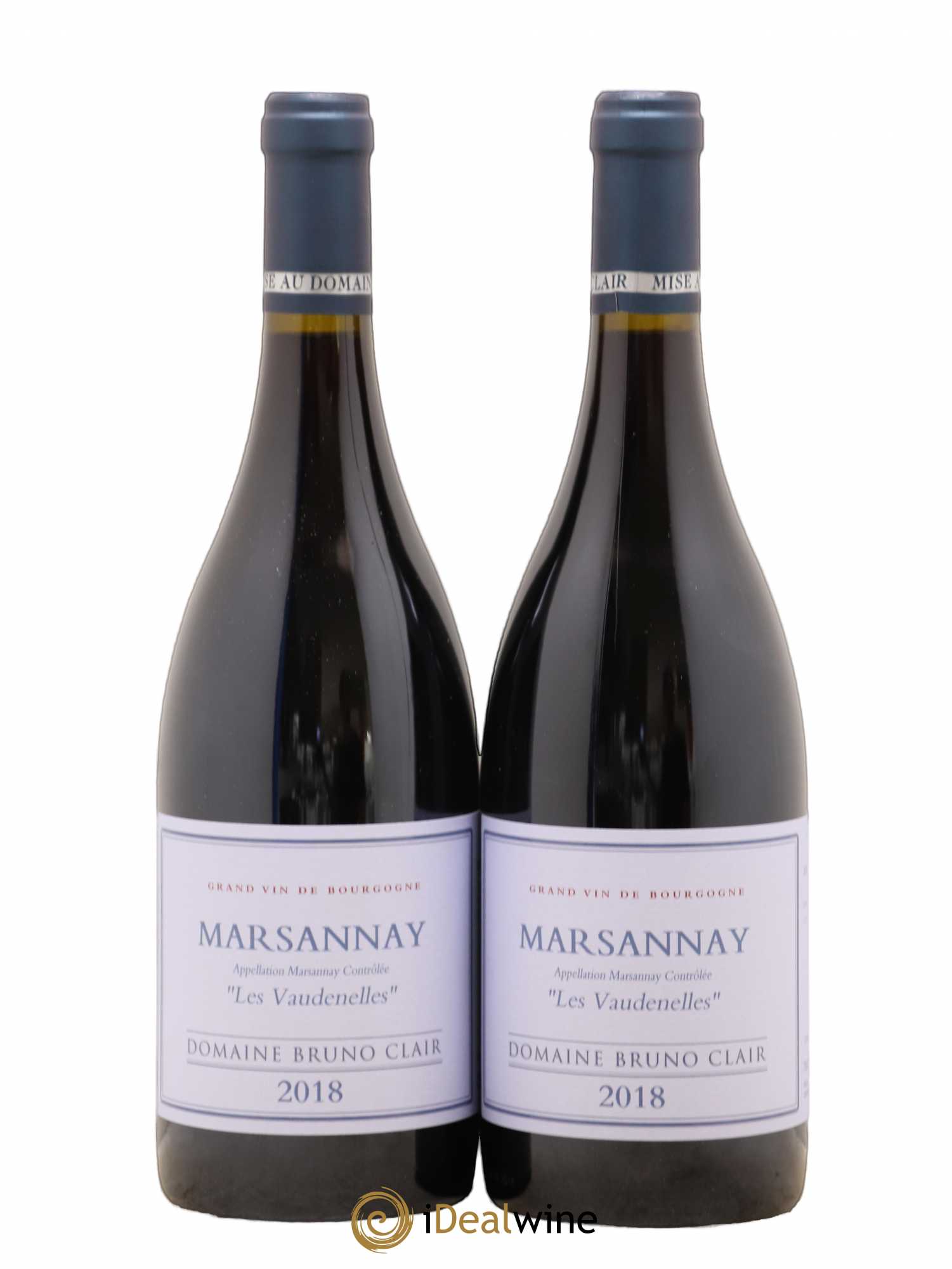 Marsannay Les Vaudenelles Bruno Clair (Domaine) 2018 - Lot de 2 bouteilles - 0