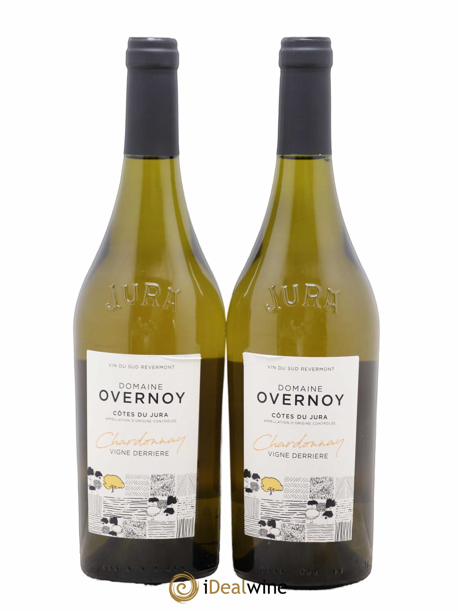 Côtes du Jura Chardonnay Vigne Derriere Guillaume Overnoy 2019 - Posten von 2 Flaschen - 0