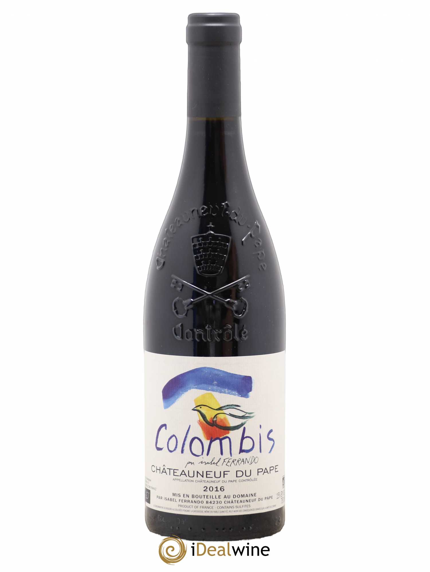 Châteauneuf-du-Pape Colombis Domaine Saint-Préfert 2016 - Lot de 1 bouteille - 0