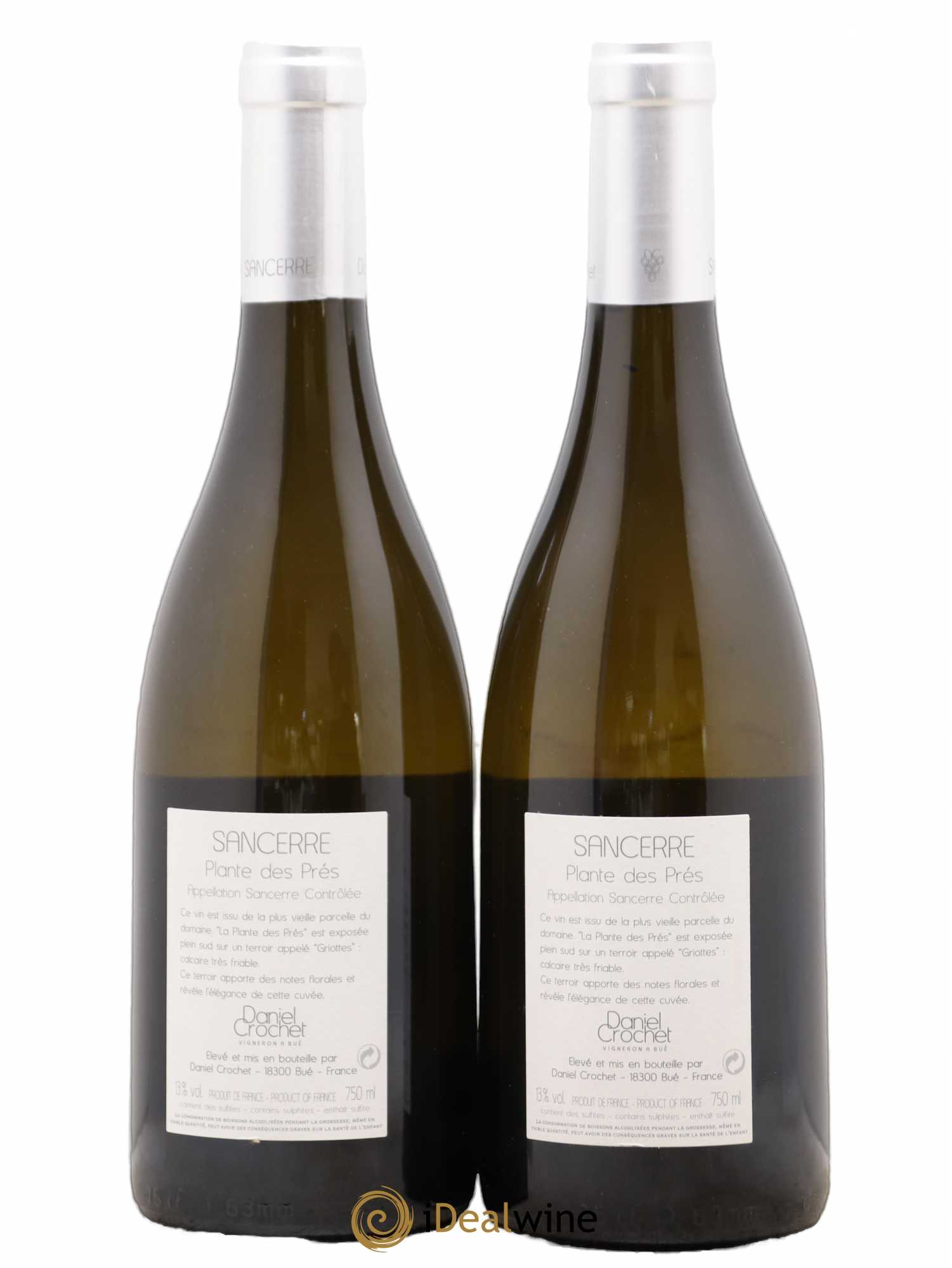 Sancerre Plante des Près Daniel Crochet 2017 - Lot de 2 bouteilles - 1