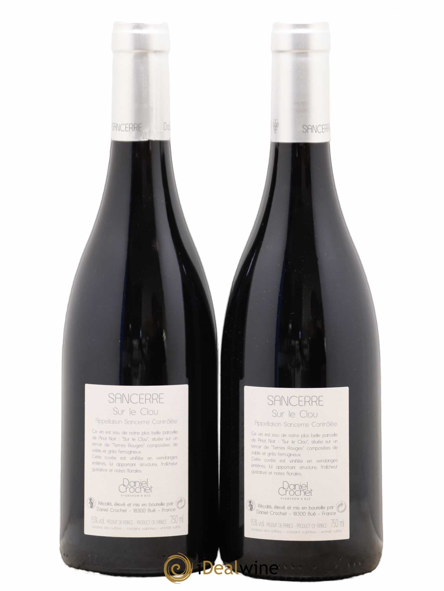 Sancerre Sur le Clou Daniel Crochet 2018 - Posten von 2 Flaschen - 1